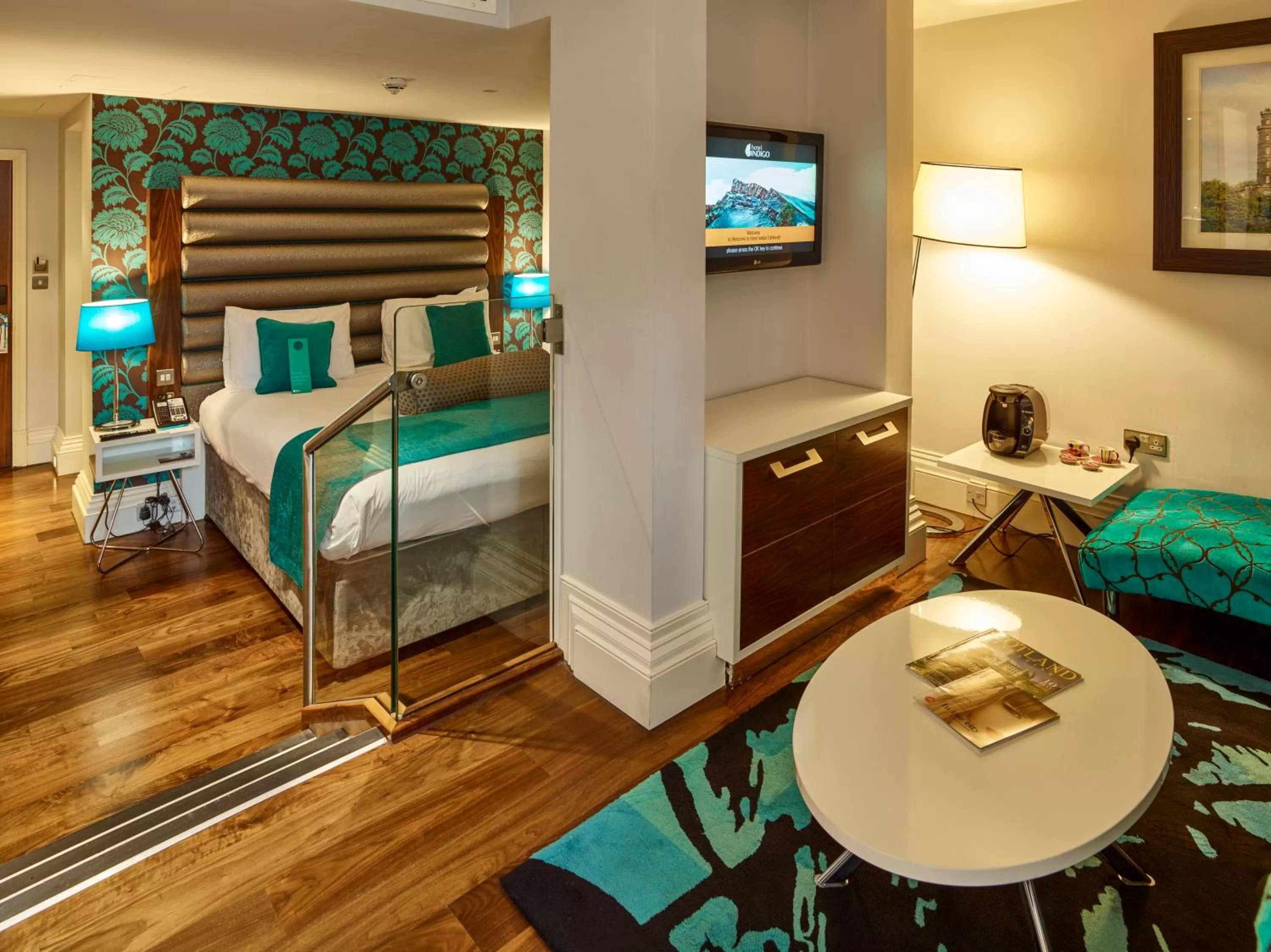 Photo of the whole room, Bed in Hotel Indigo Edinburgh by IHG