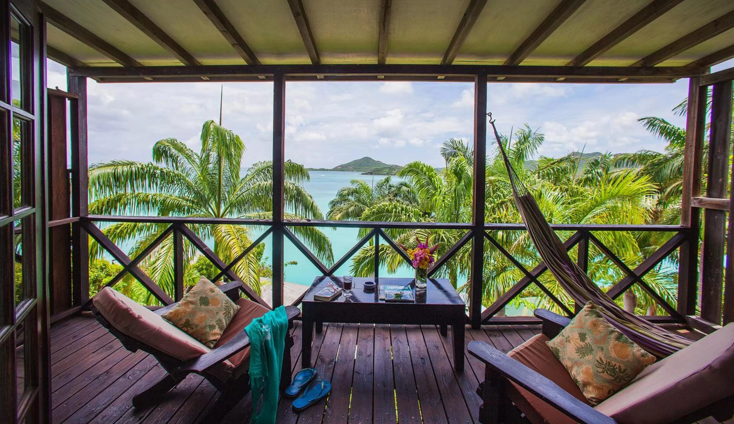 Balcony/Terrace in COCOS Hotel Antigua - All Inclusive - Adults Only