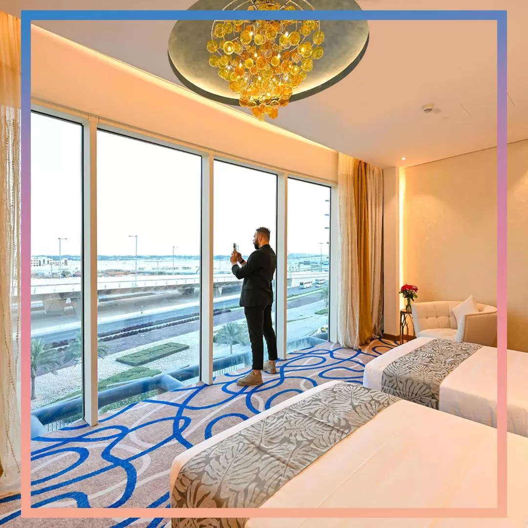 Bed in Cielo Hotel Lusail Qatar