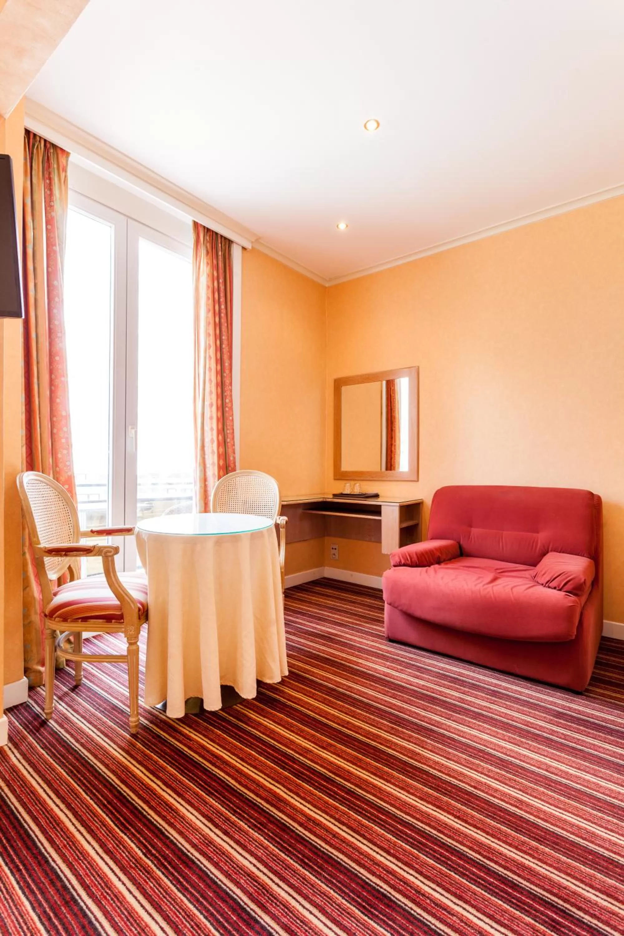 Seating area in Malecot Hotel by F-Hotels