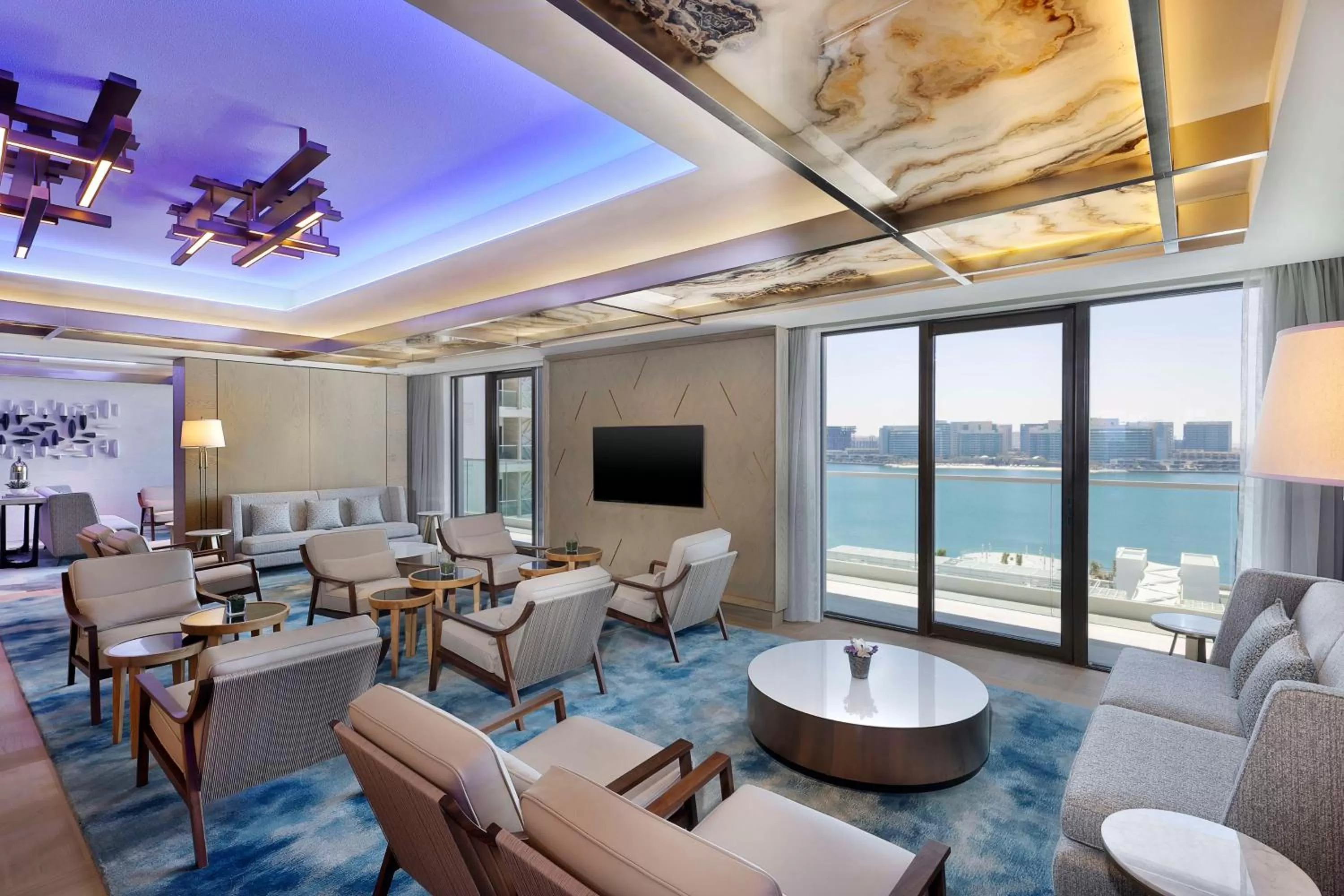 Property building in Hilton Abu Dhabi Yas Island