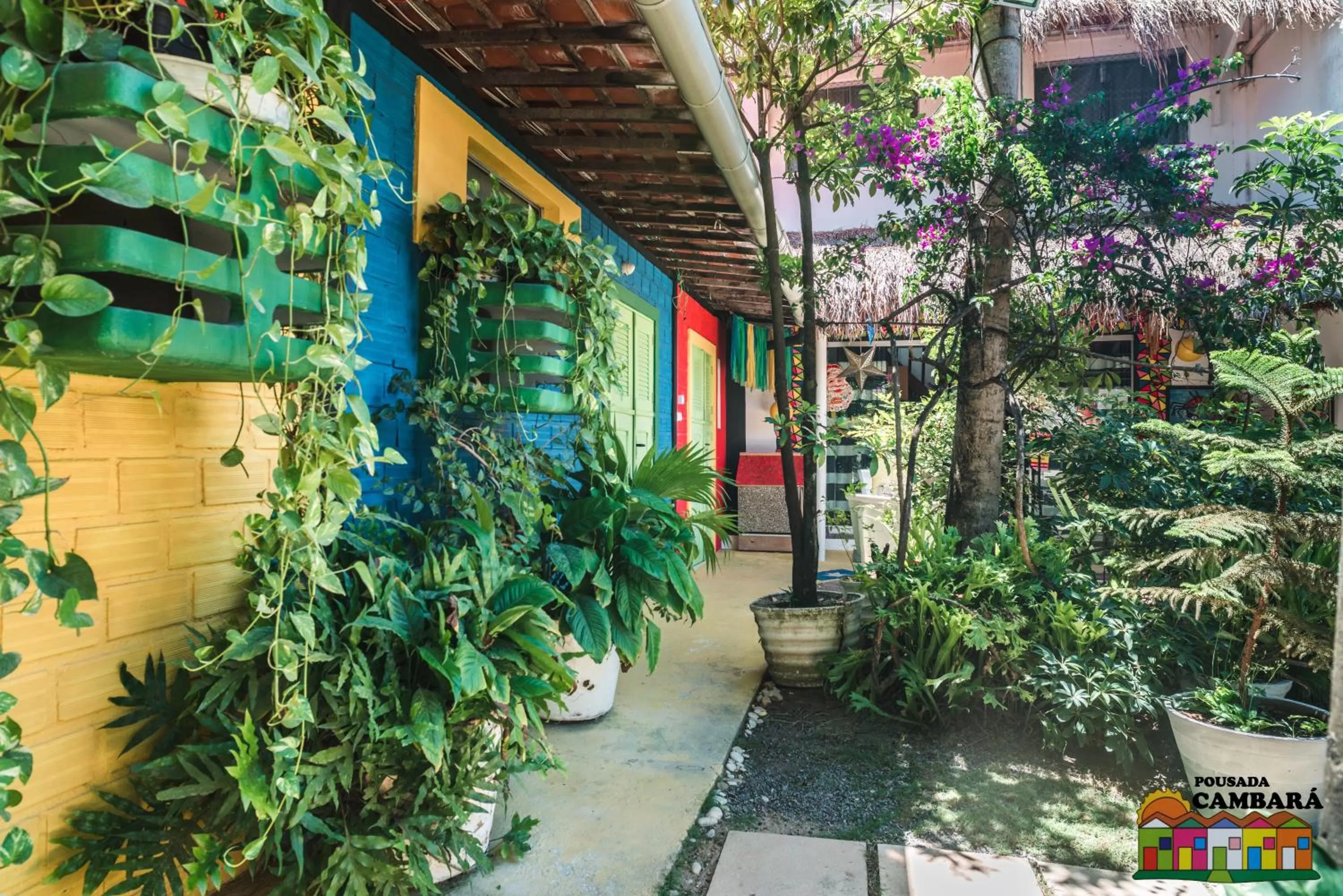 Patio in Pousada Cambará