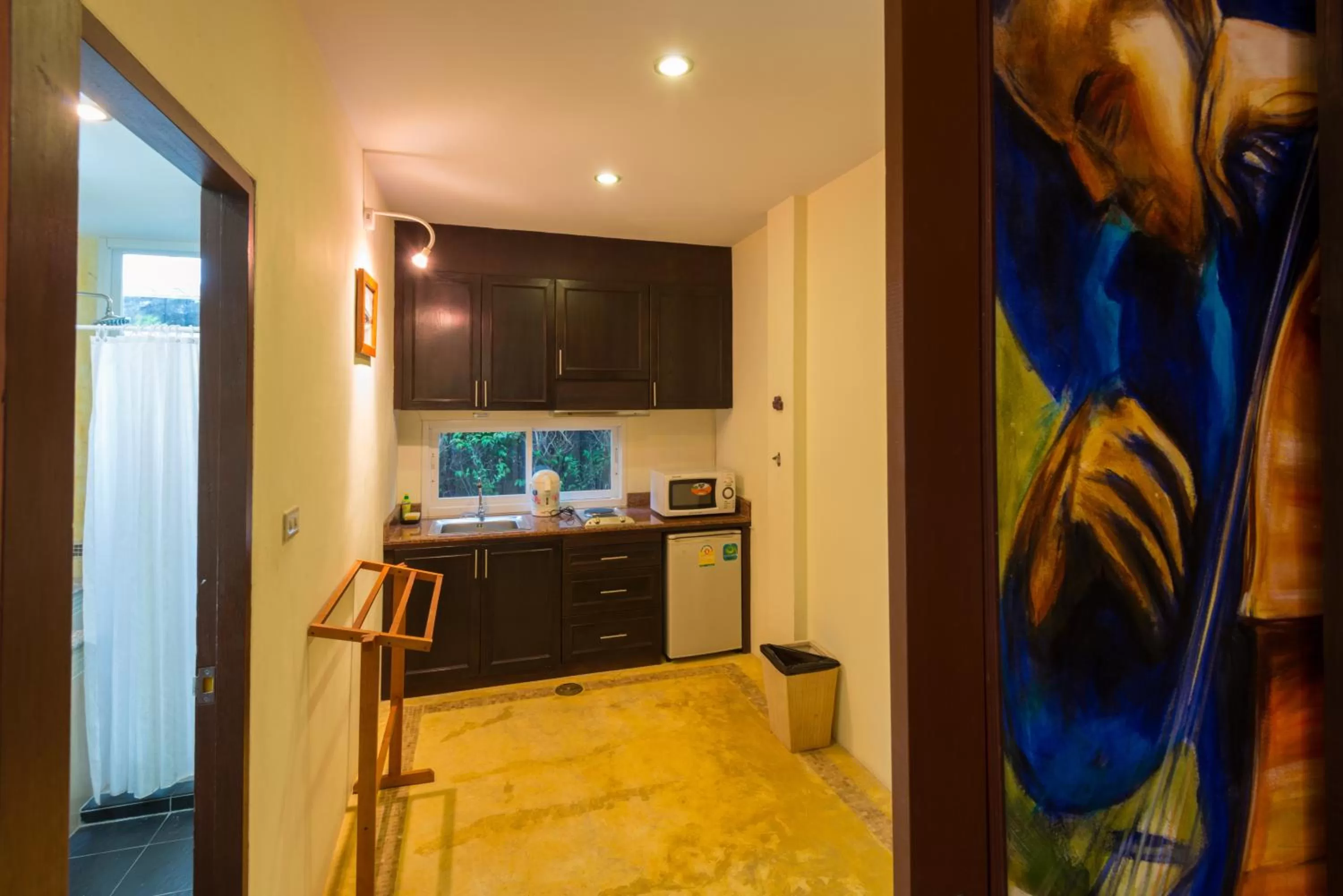 Kitchen or kitchenette in My Way Hua Hin Music Hotel SHA Extra Plus