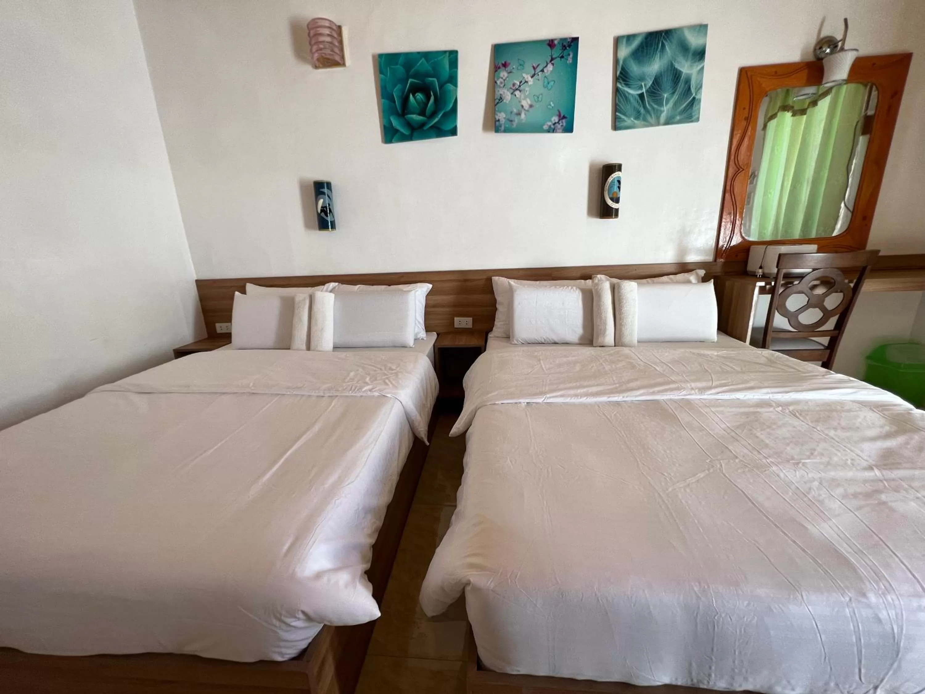 Bed in Ging-Ging Hotel And Resort