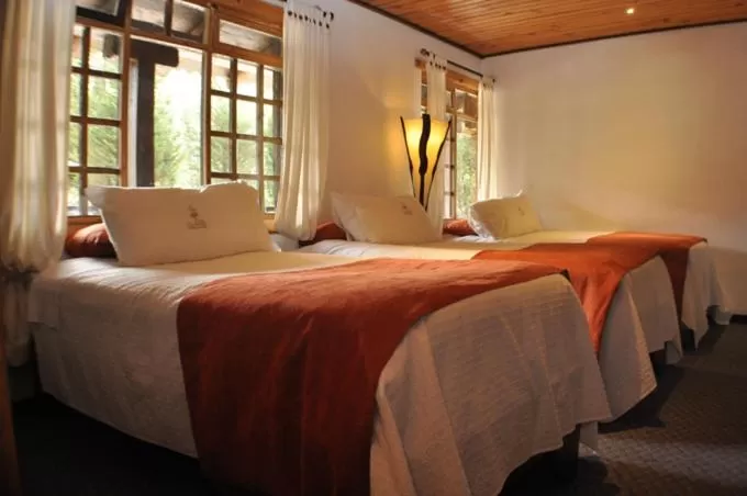 Bed in Hacienda Hostería Dos Chorreras