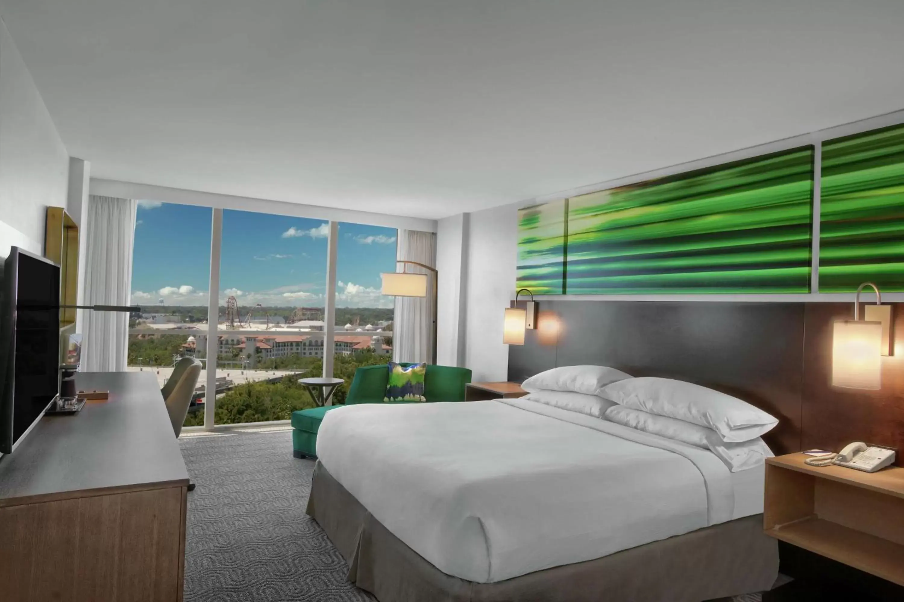 King Room with View - Non-Smoking in DoubleTree by Hilton at the Entrance to Universal Orlando King Room with View - Non-Smoking in DoubleTree by Hilton at the Entrance to Universal Orlando