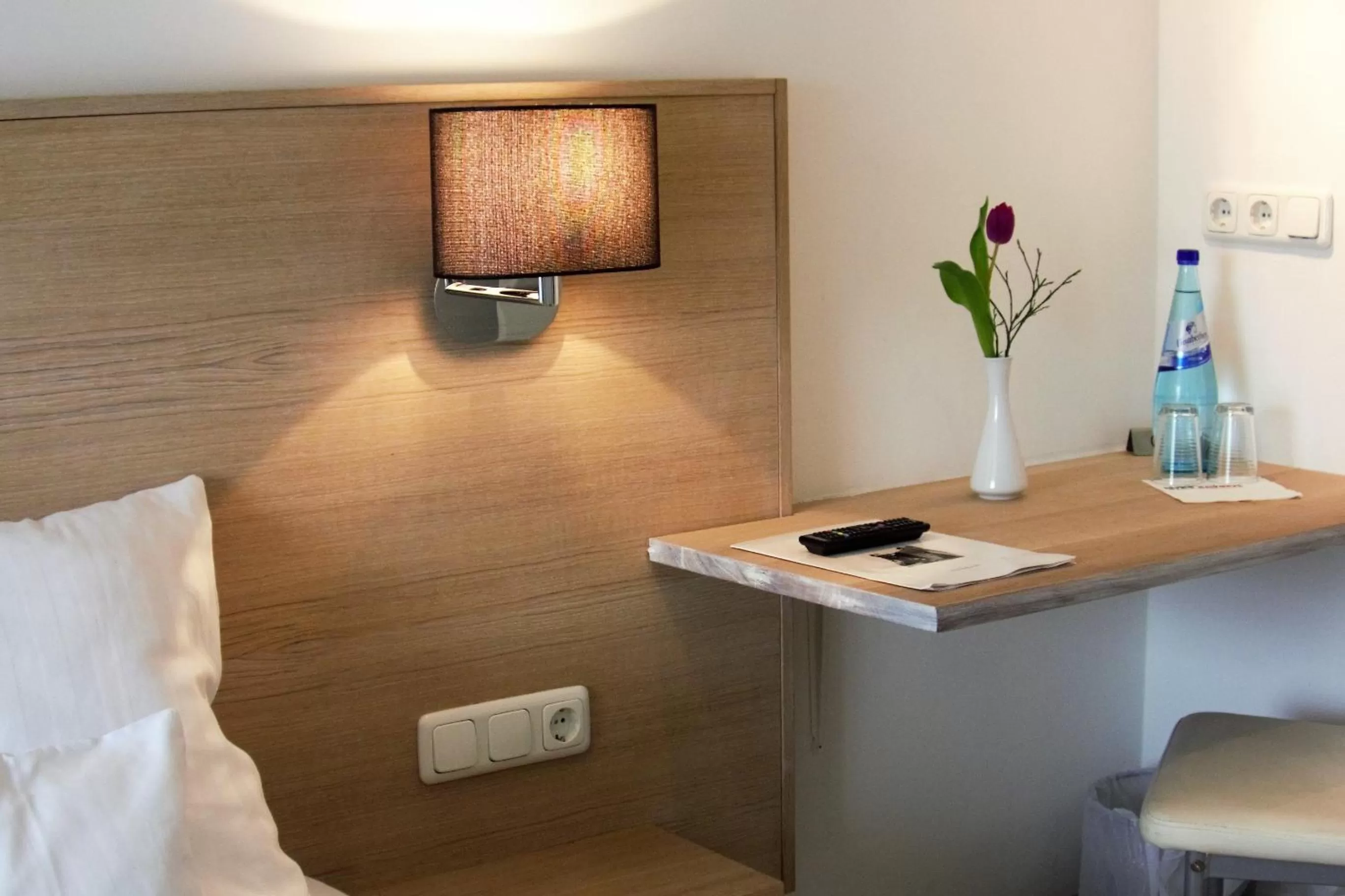 Decorative detail, Bed in Altes Eishaus, Hotel & Restaurant