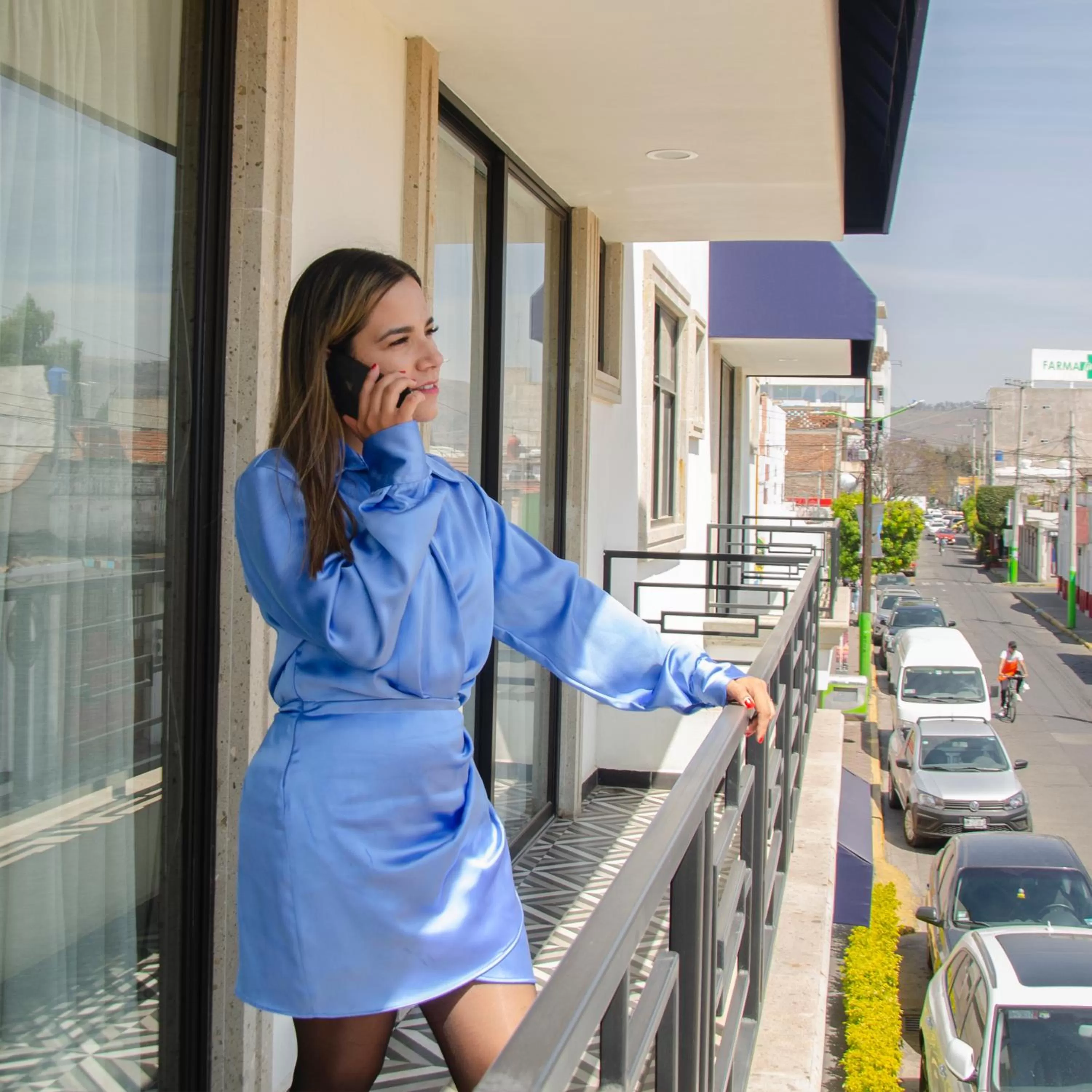 Balcony/Terrace in Hotel Esfera Tulancingo