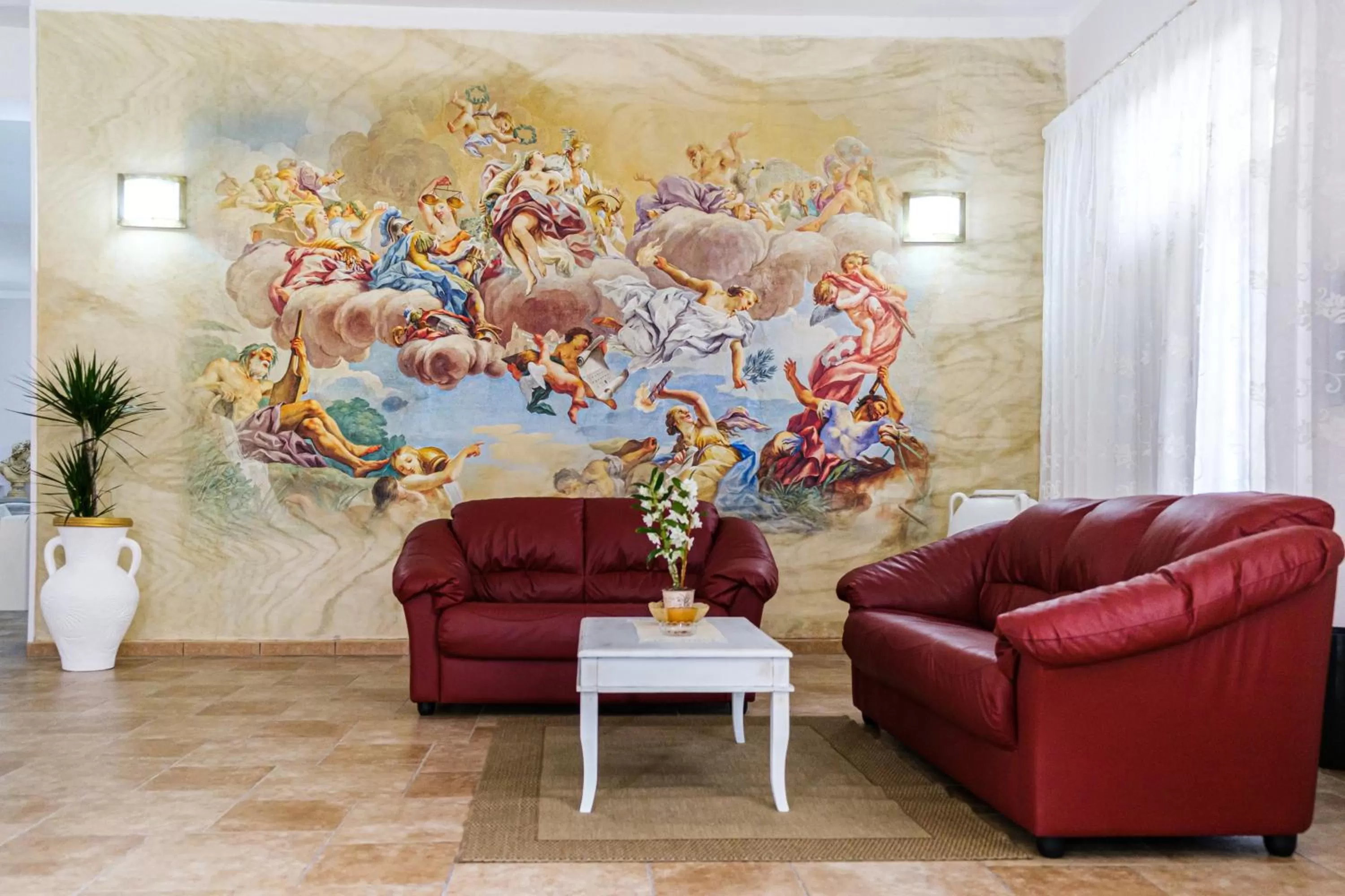 Lobby or reception in Olimpo B&B