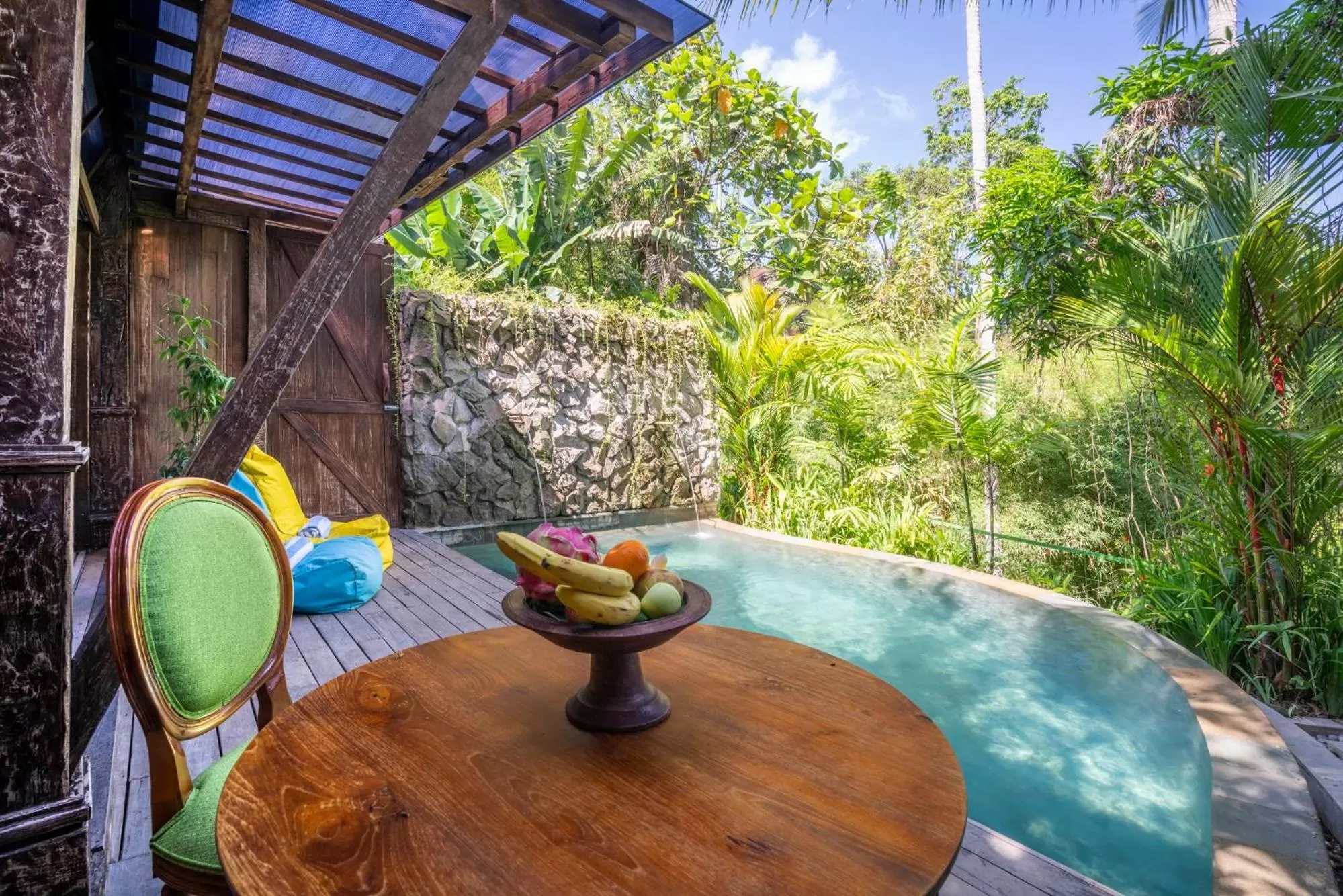 Patio in Menzel Ubud