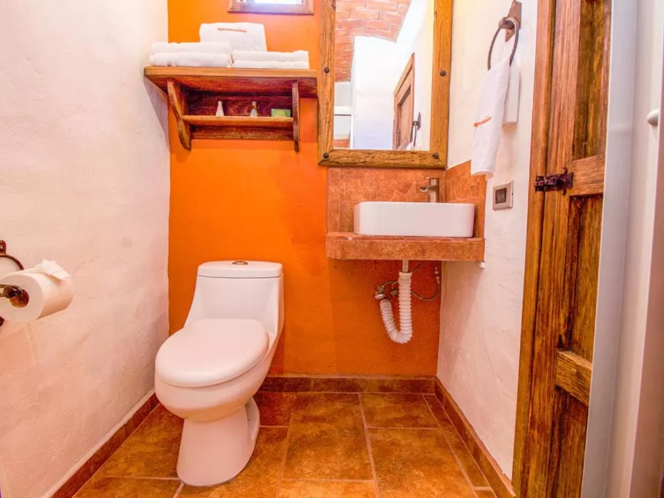 Bathroom in Hotel Mi Pueblito Tapalpa