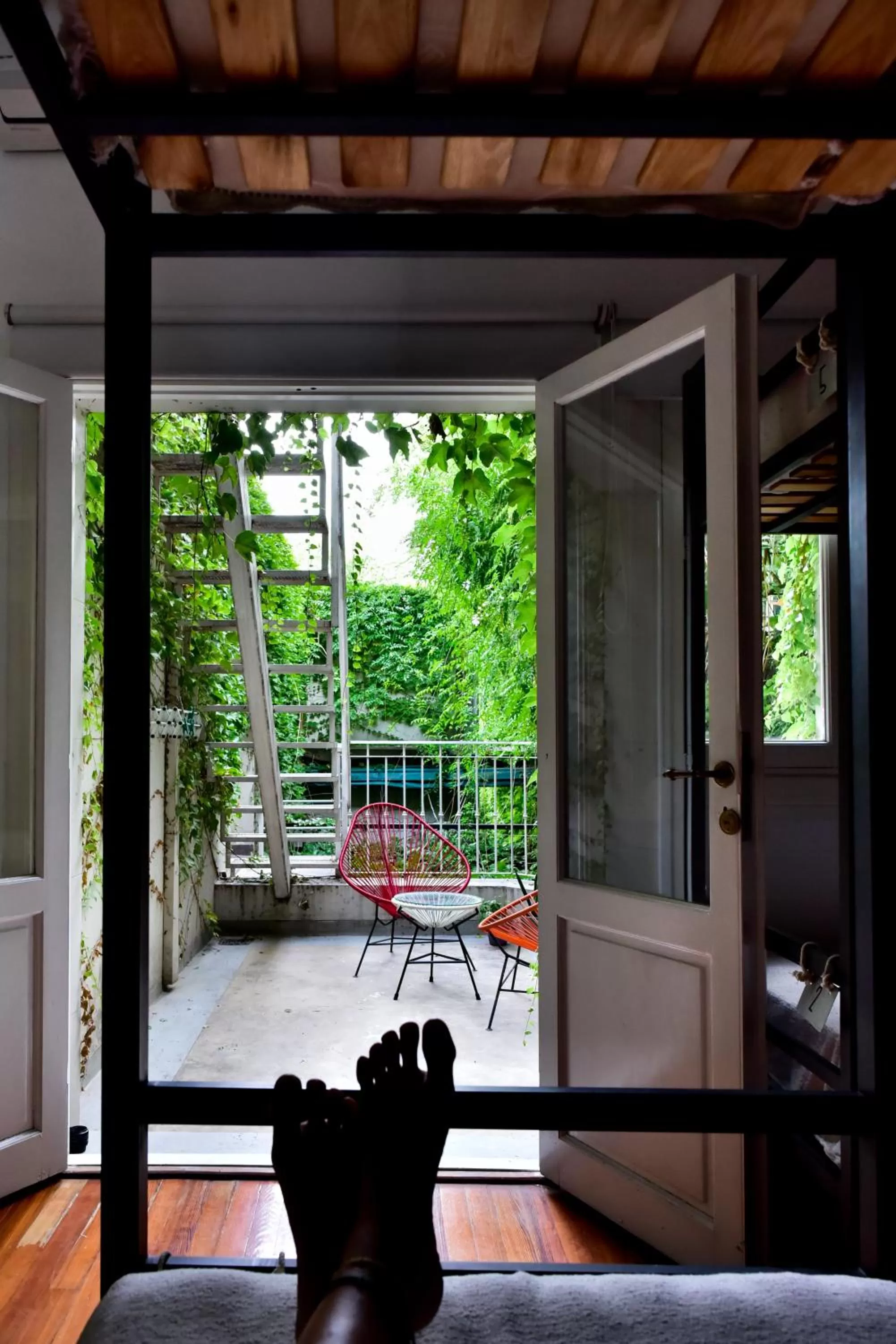 Balcony/Terrace in Casa Caravan - Plant Based Concept House