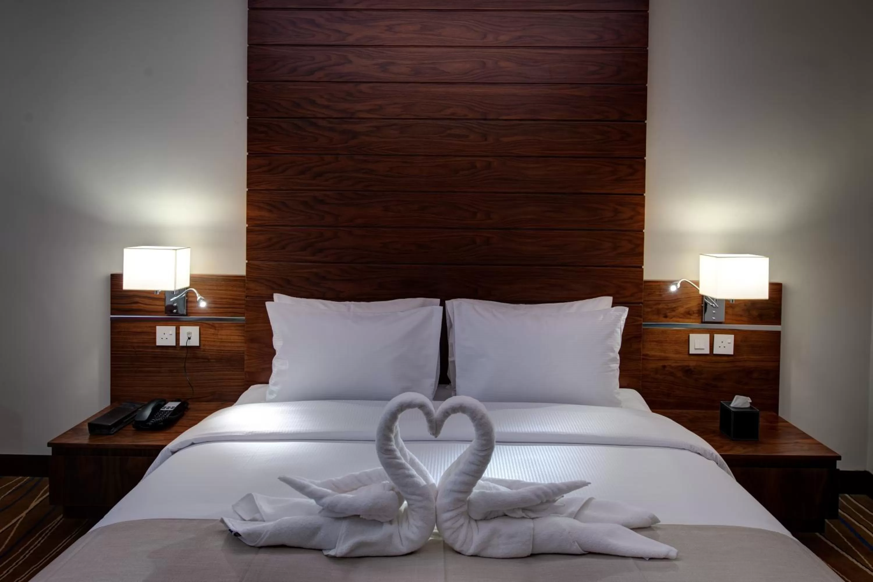 Bed in Center Hotel Sharjah