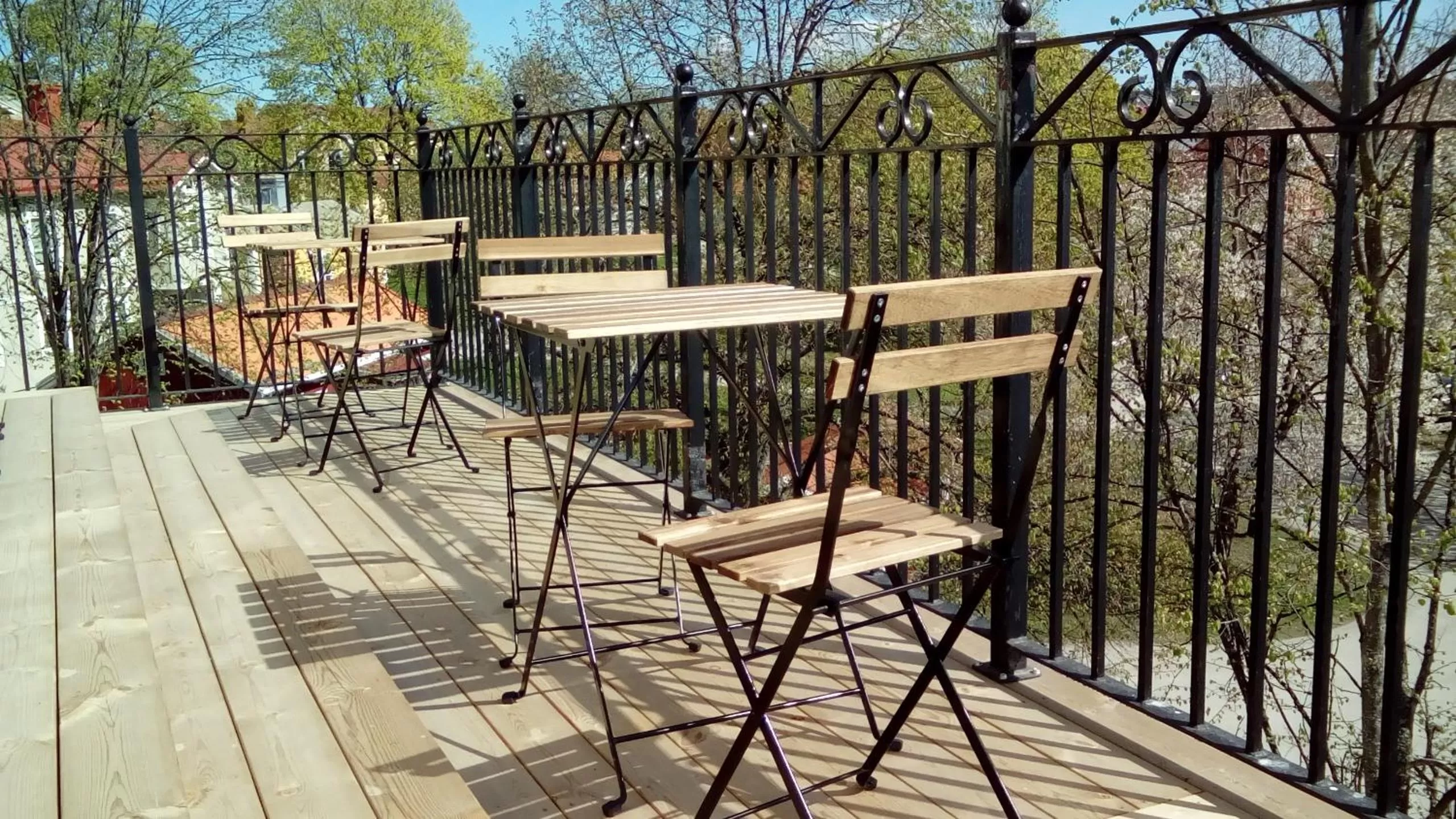 Balcony/Terrace in Hotell Temperance