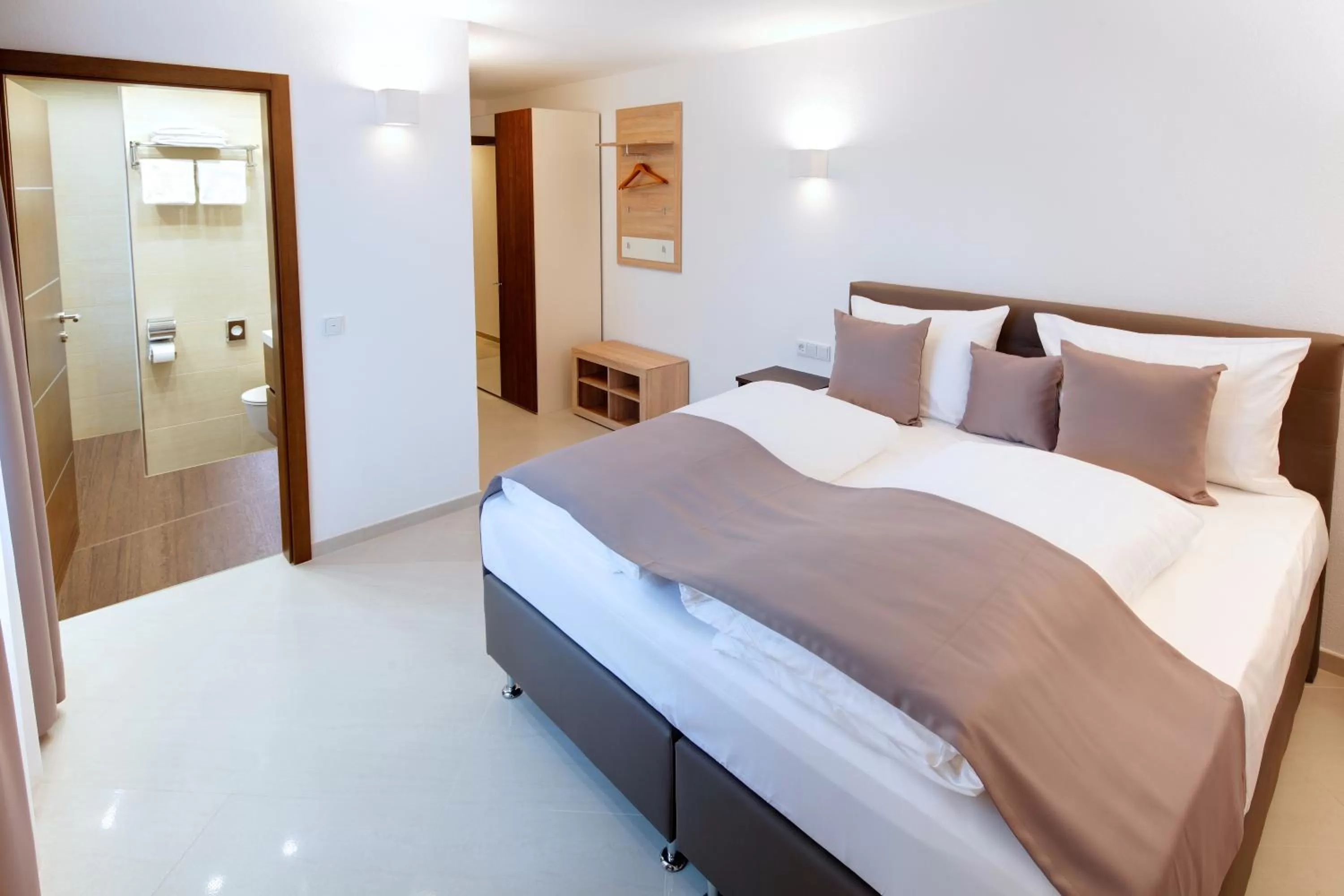 Bed in Hotel Füssen