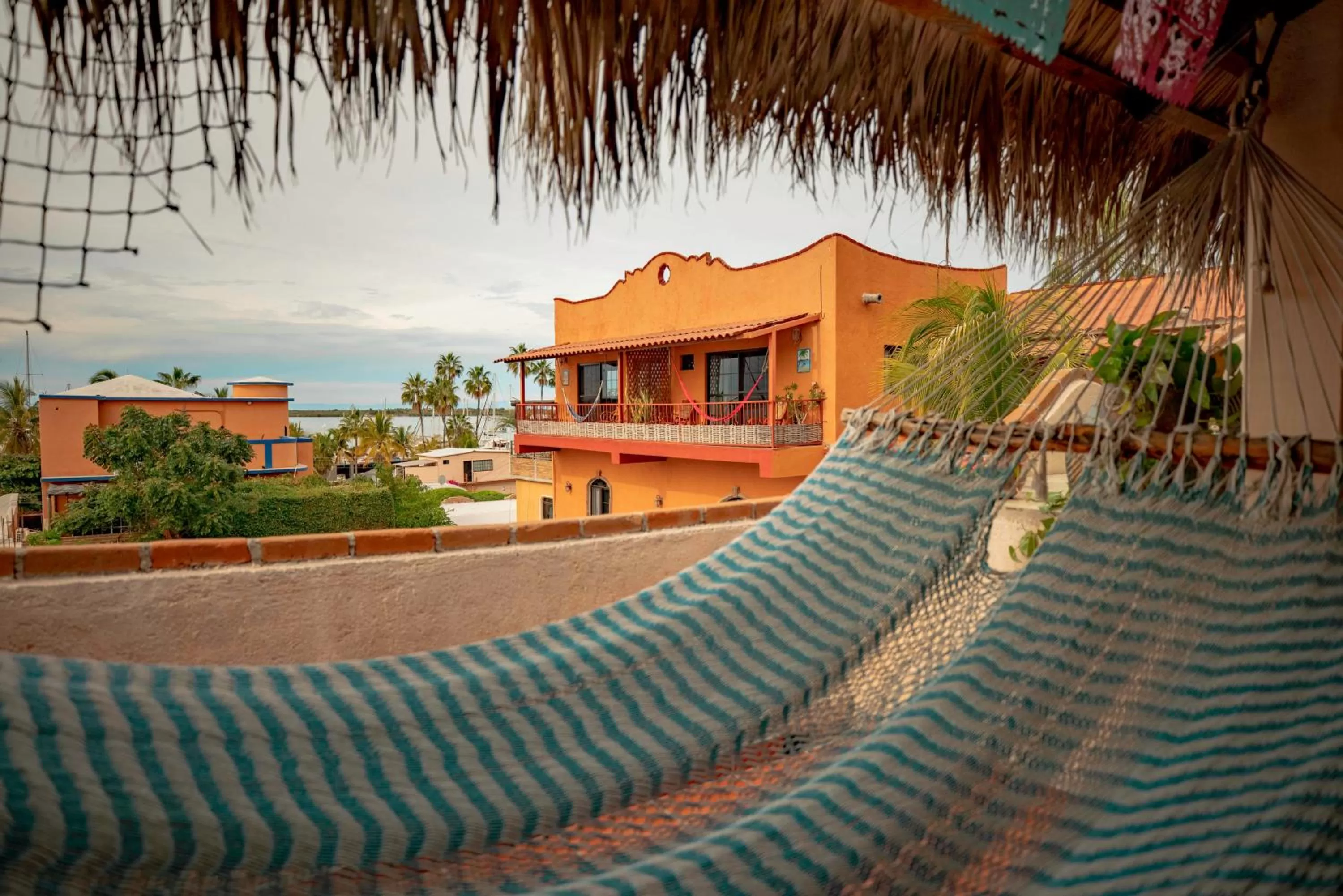 Balcony/Terrace in Hotel Posada Luna Sol