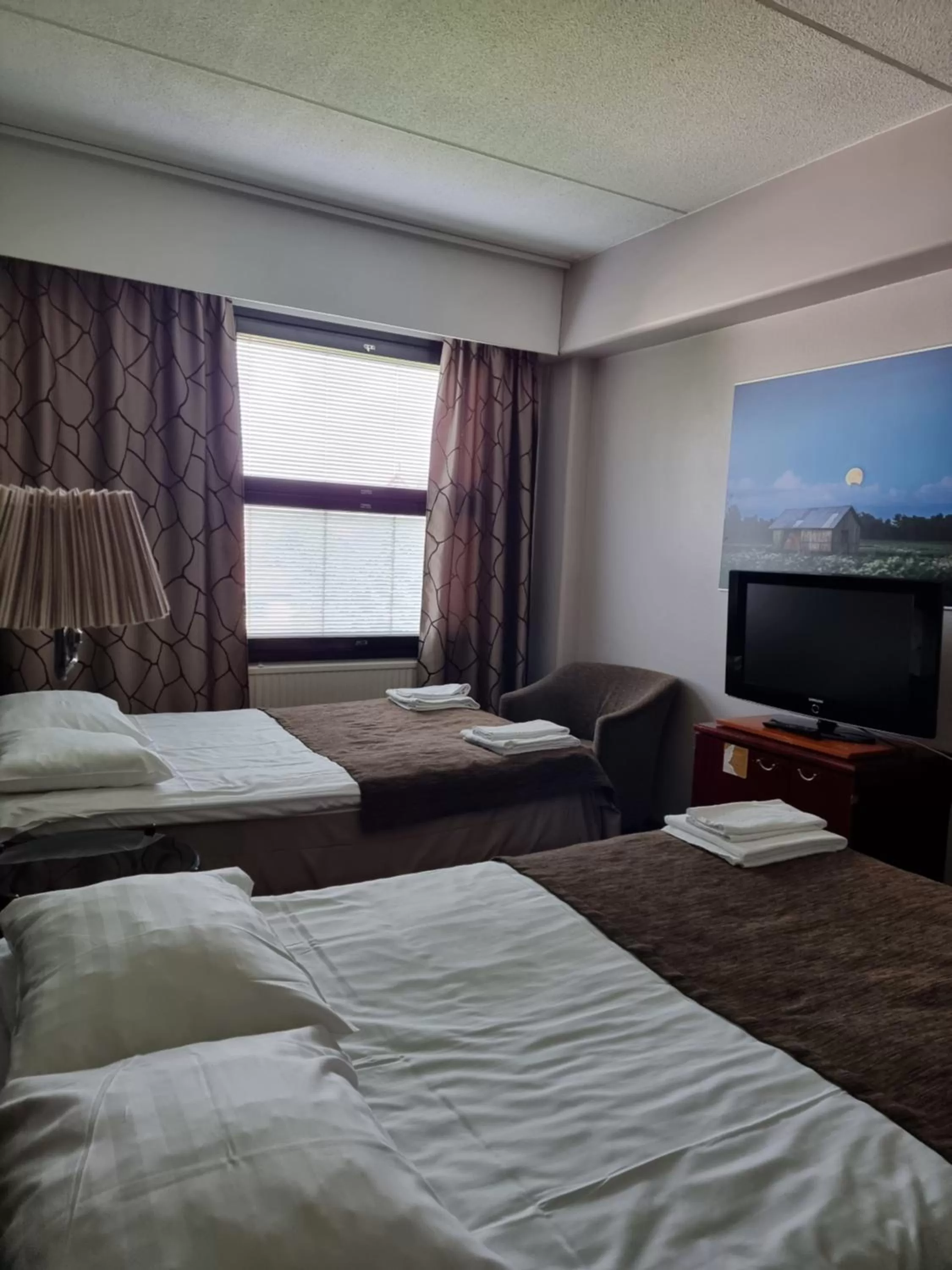 Bed in Hotel Lapuahovi