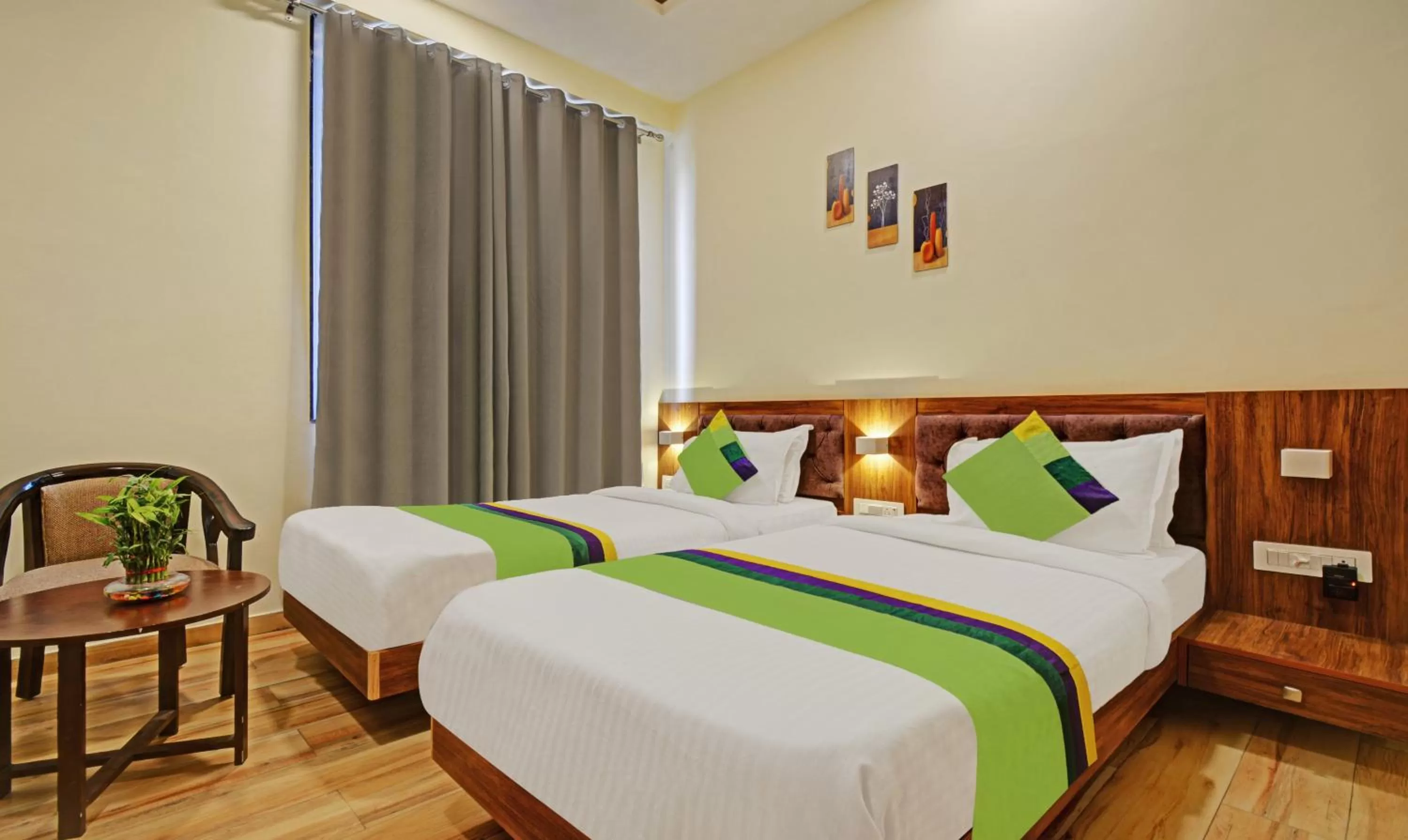 Bed in Tripli Hotels Le Shelton