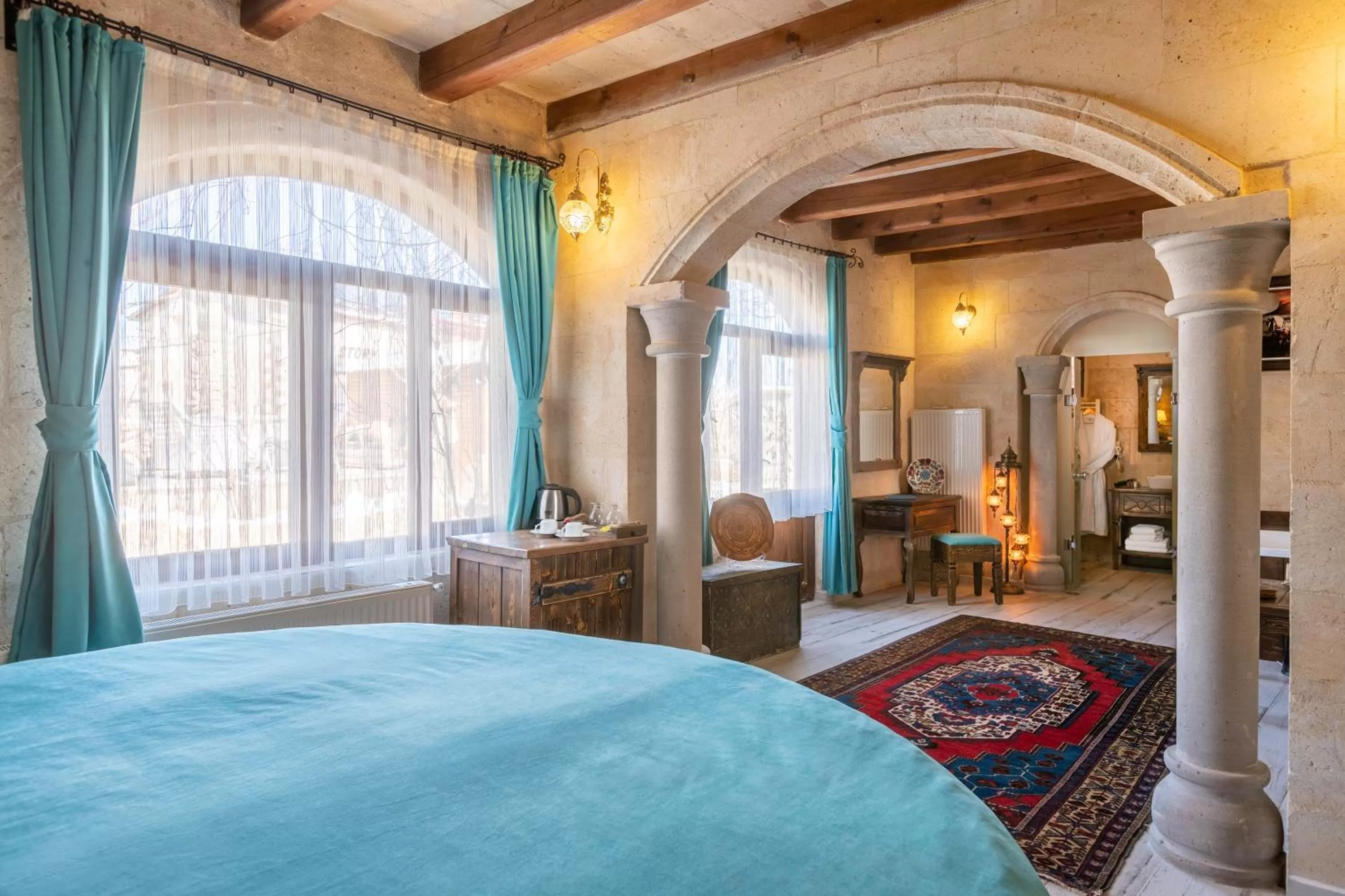 Photo of the whole room, Bed in Maron Stone House