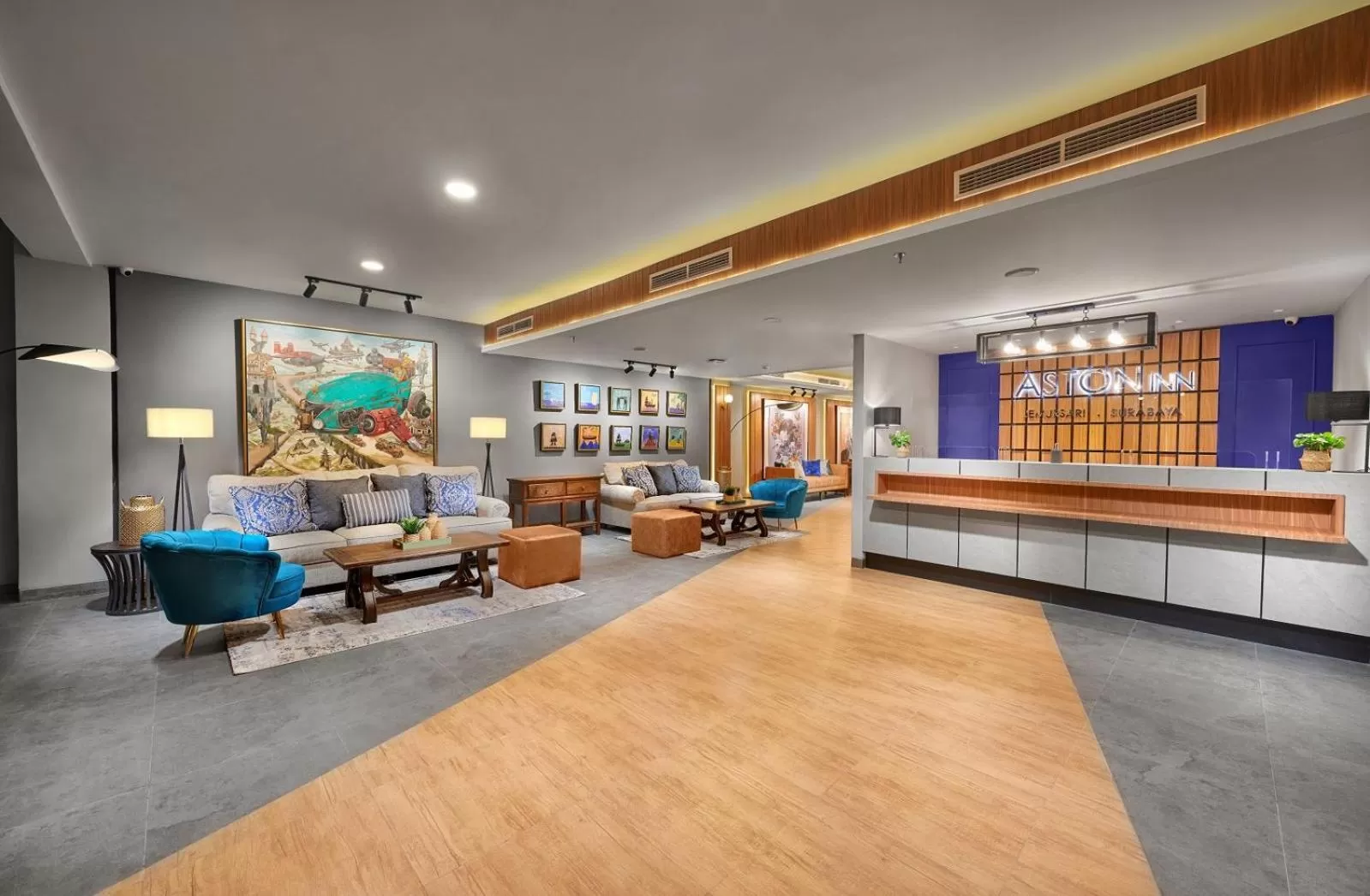 Lobby or reception in Aston Inn Jemursari