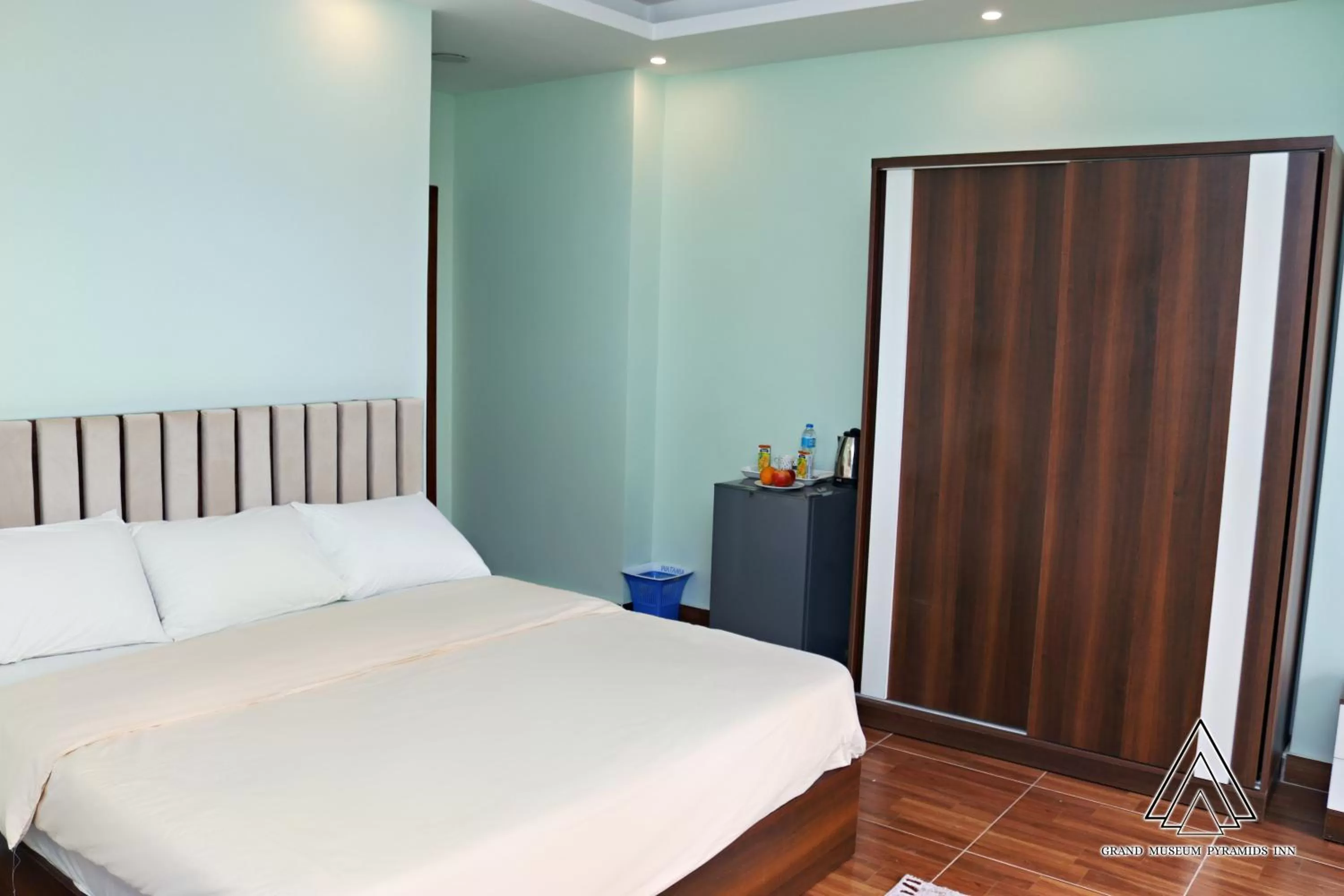 Bed in Grand Museum Pyramids Inn