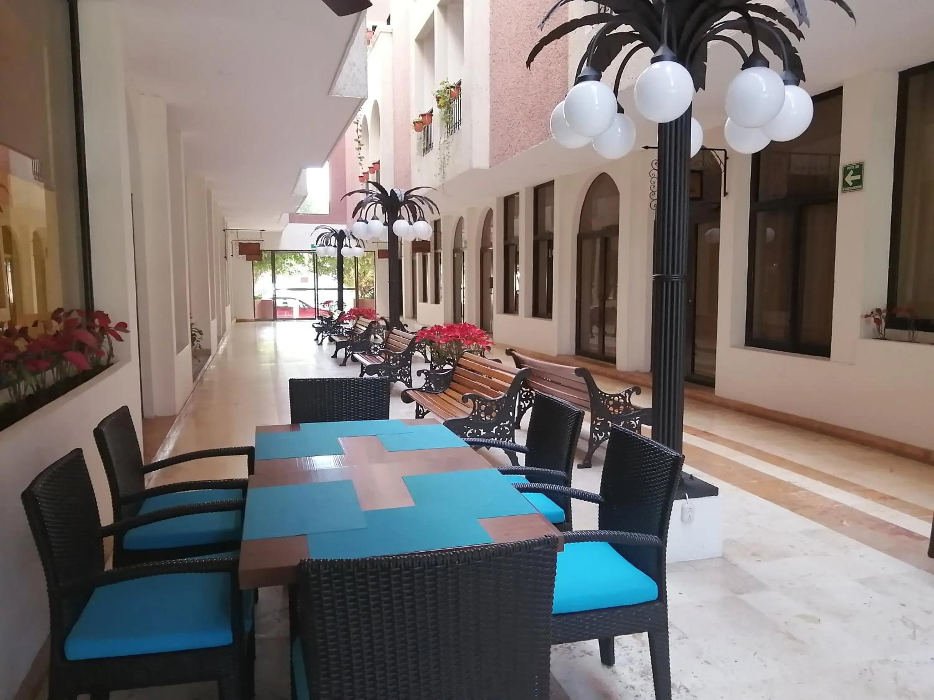 Patio in Hotel del Paseo Campeche