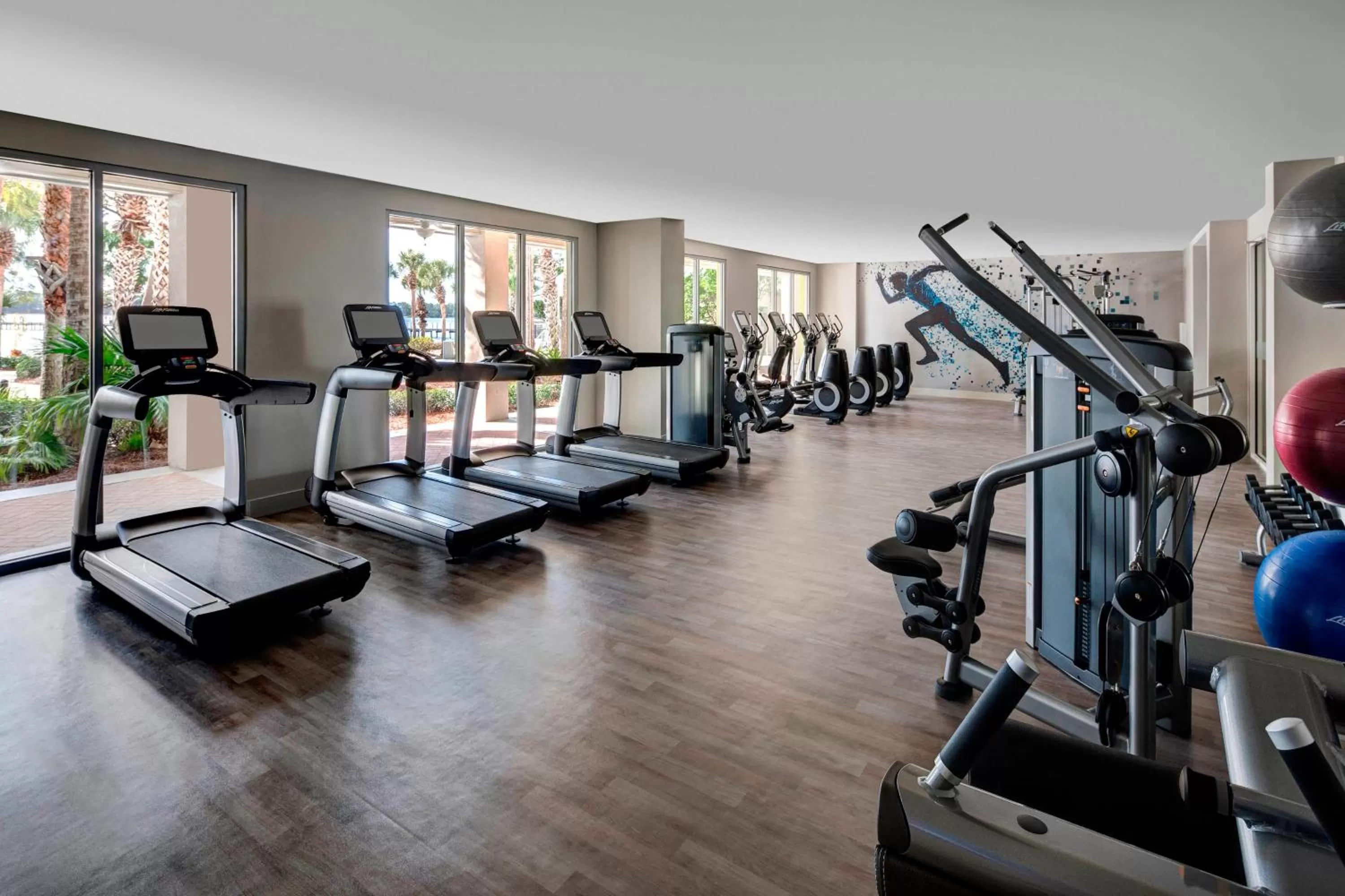 Fitness centre/facilities in Bluegreen's Bayside Resort and Spa