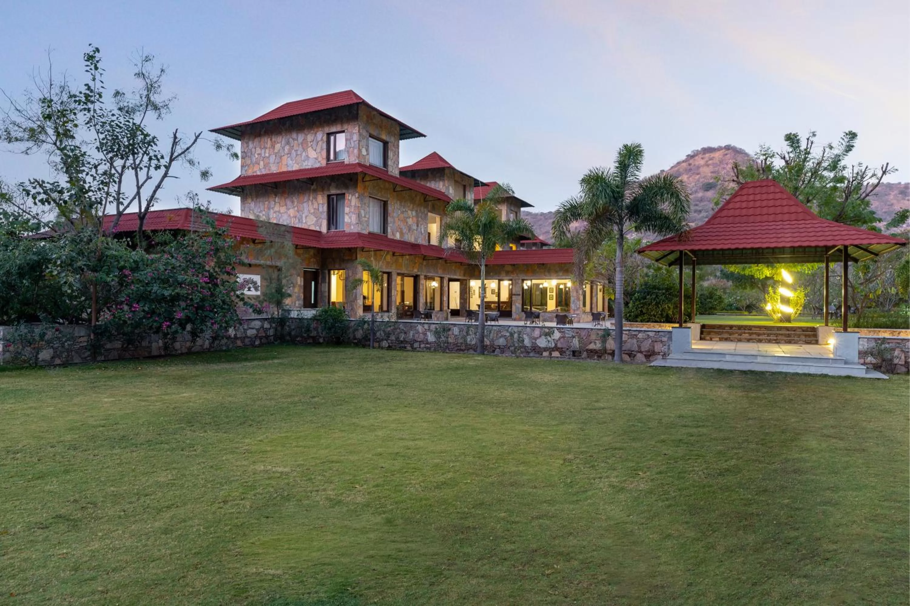 Property Building in Anandam - A Luxury Resort in Udaipur