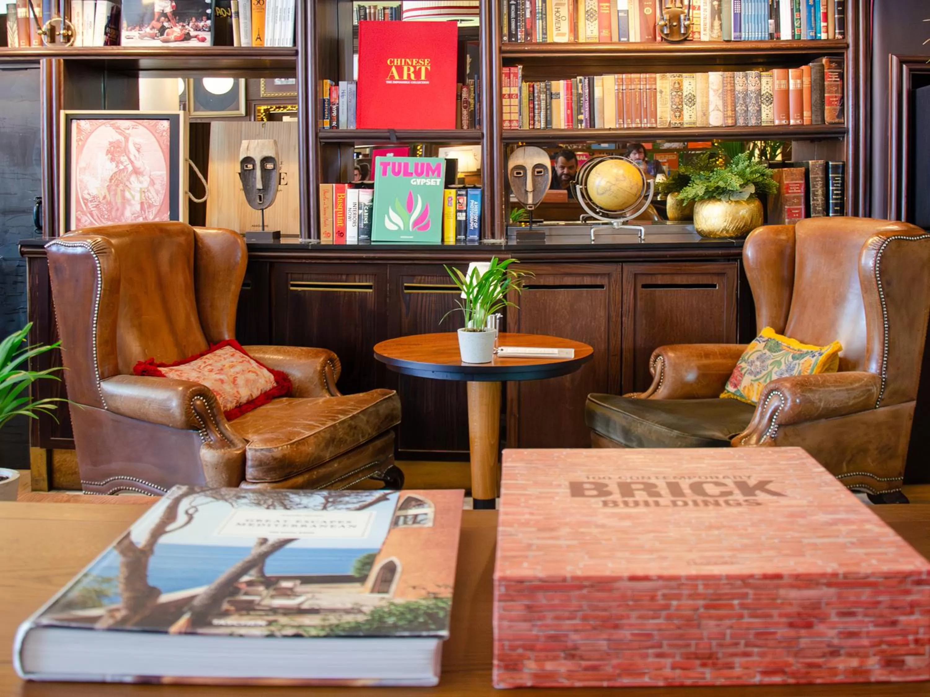 Library in Browns Boutique Hotel