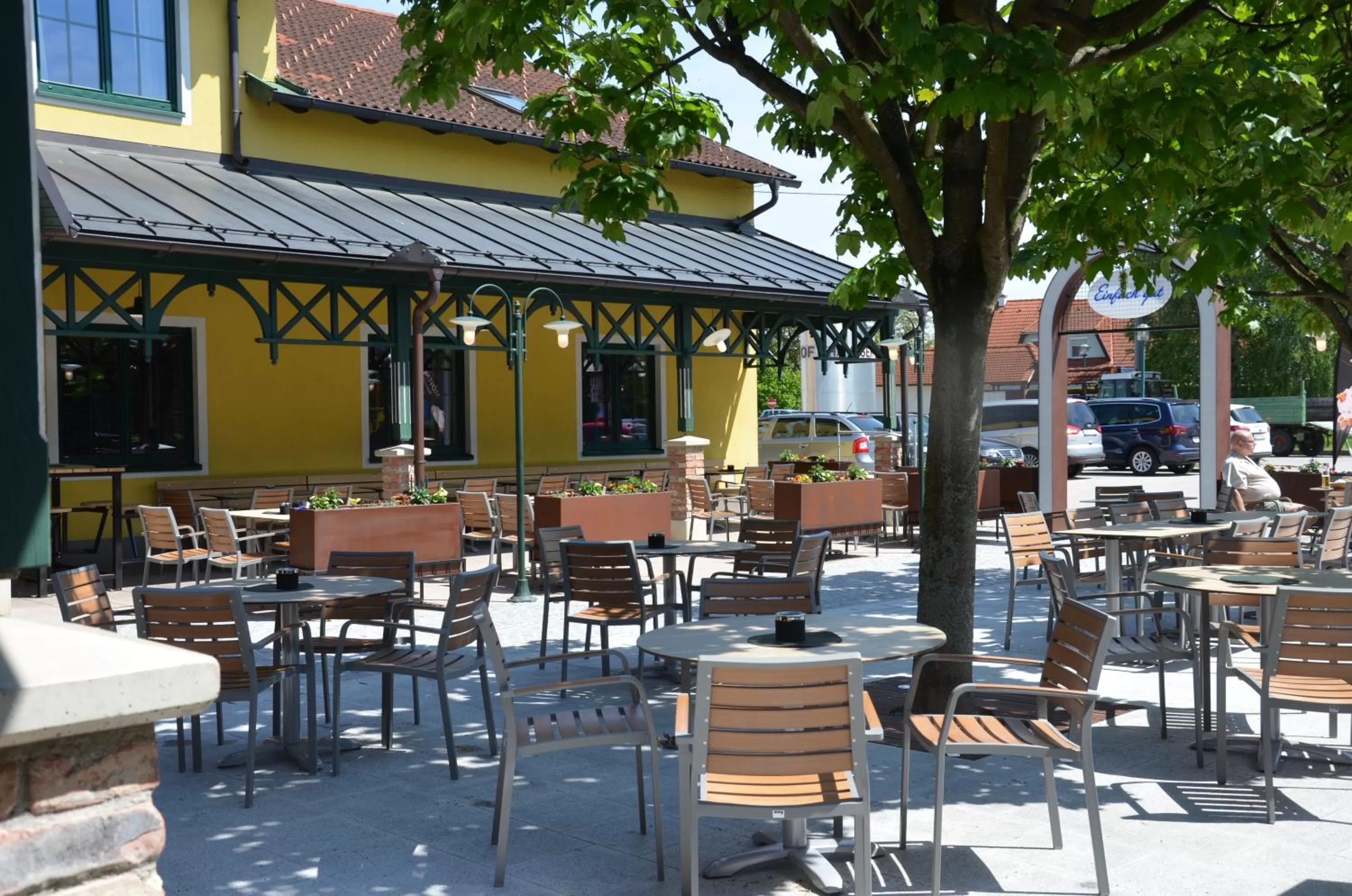 Decorative detail in Thalinger Hof