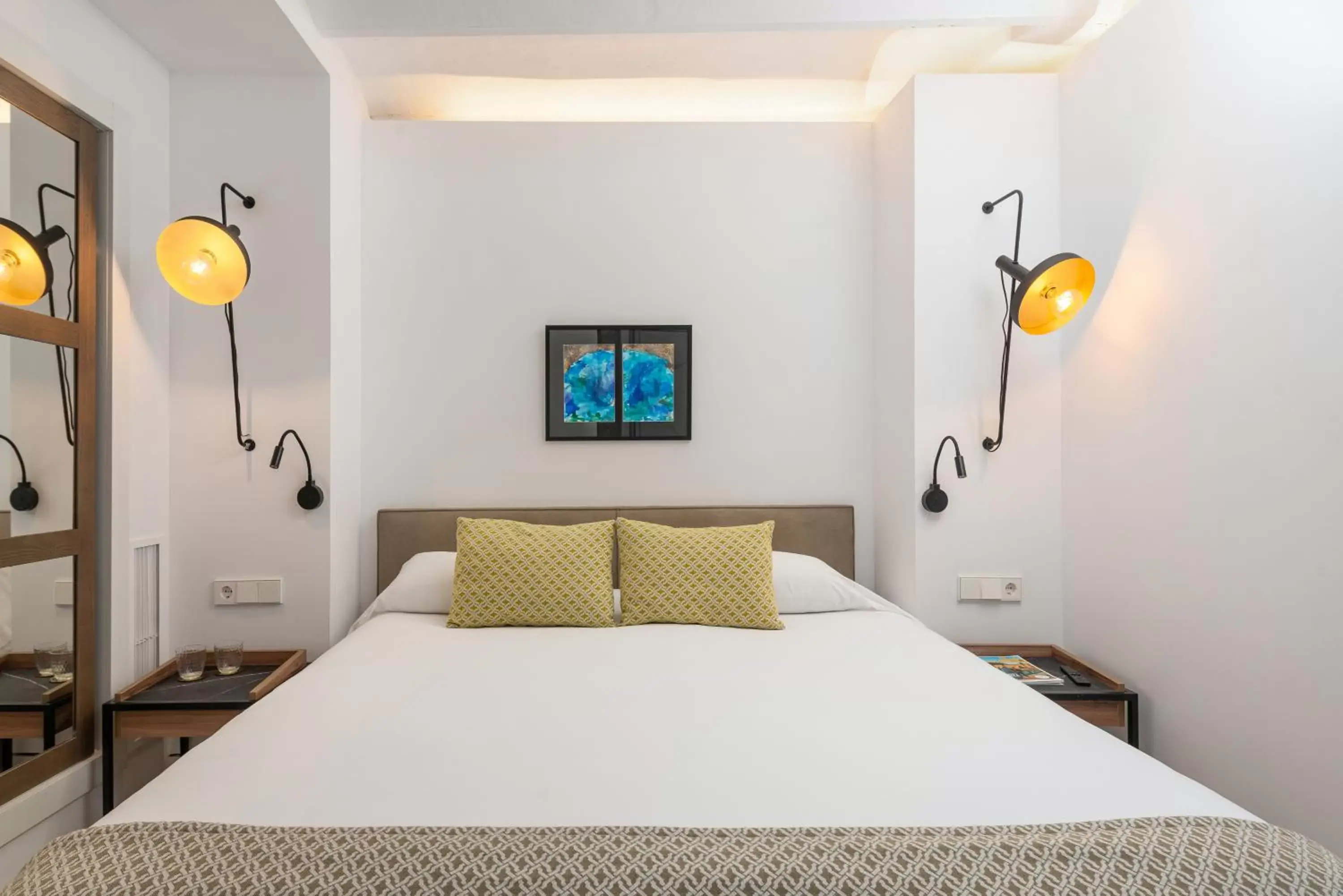 Deluxe Double Room with Pool View in Hotel Can Quetglas Deluxe Double Room with Pool View in Hotel Can Quetglas