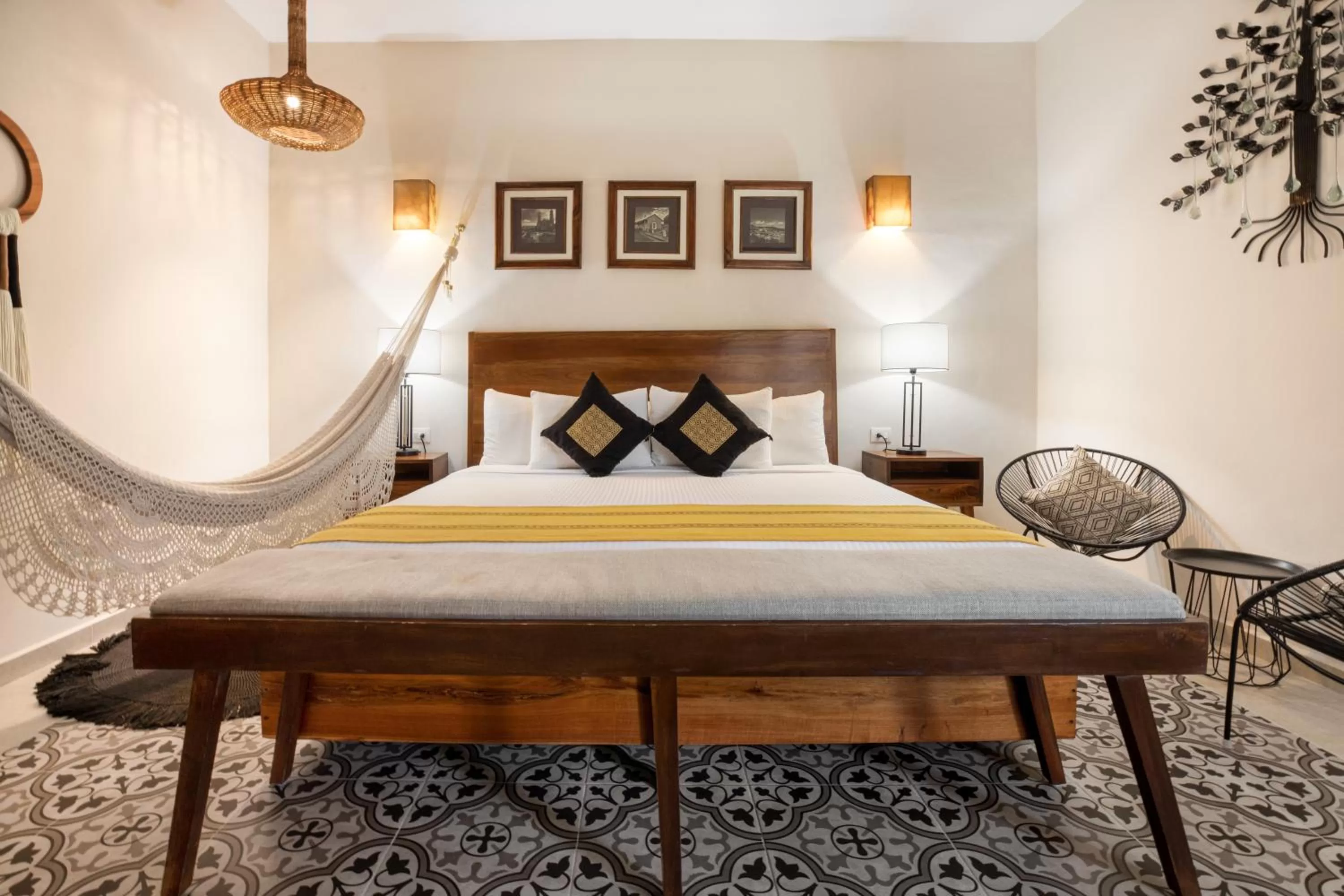 Bed in Le Muuch Hotel Boutique