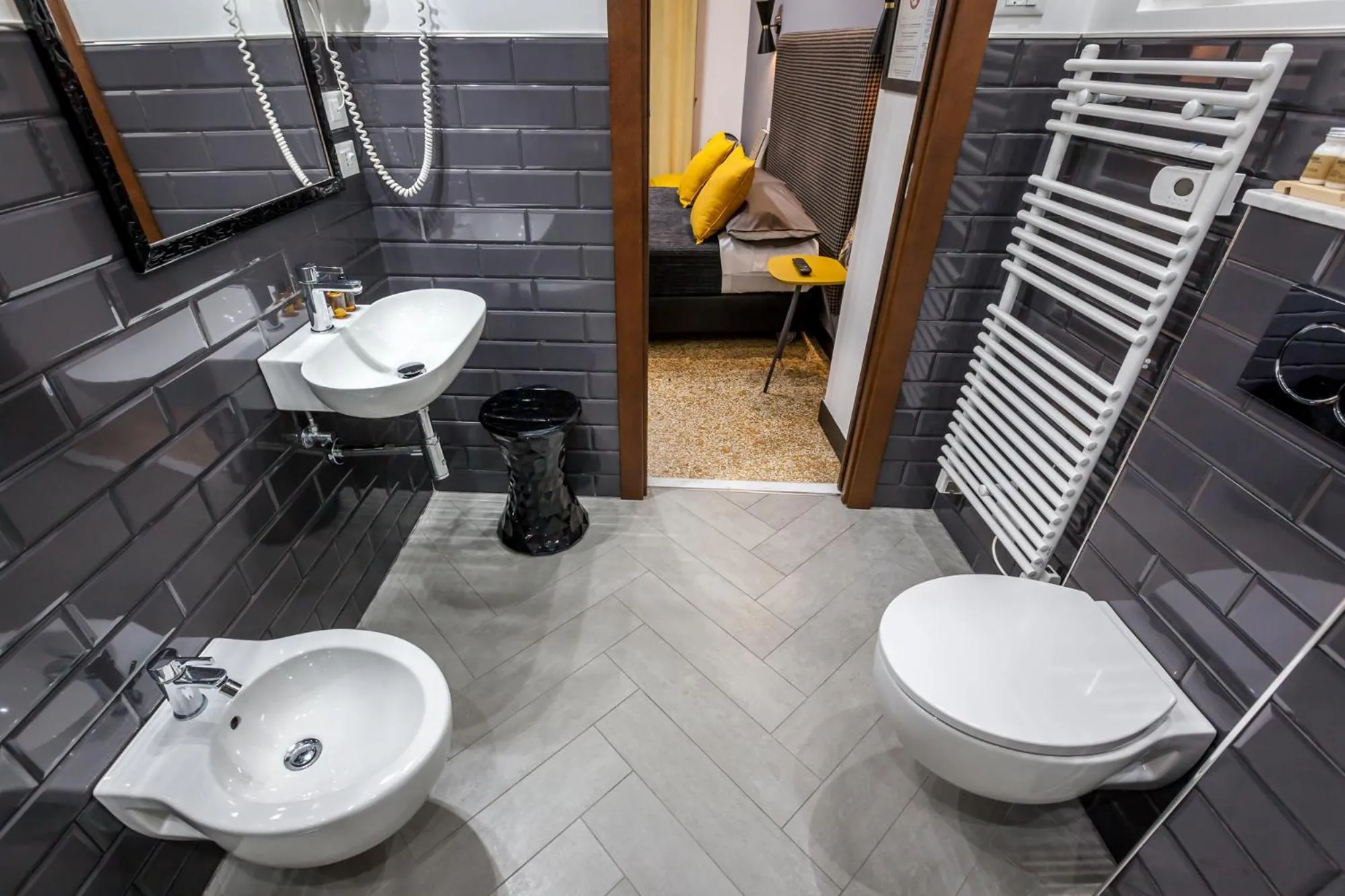 Bathroom in Hotel Bologna