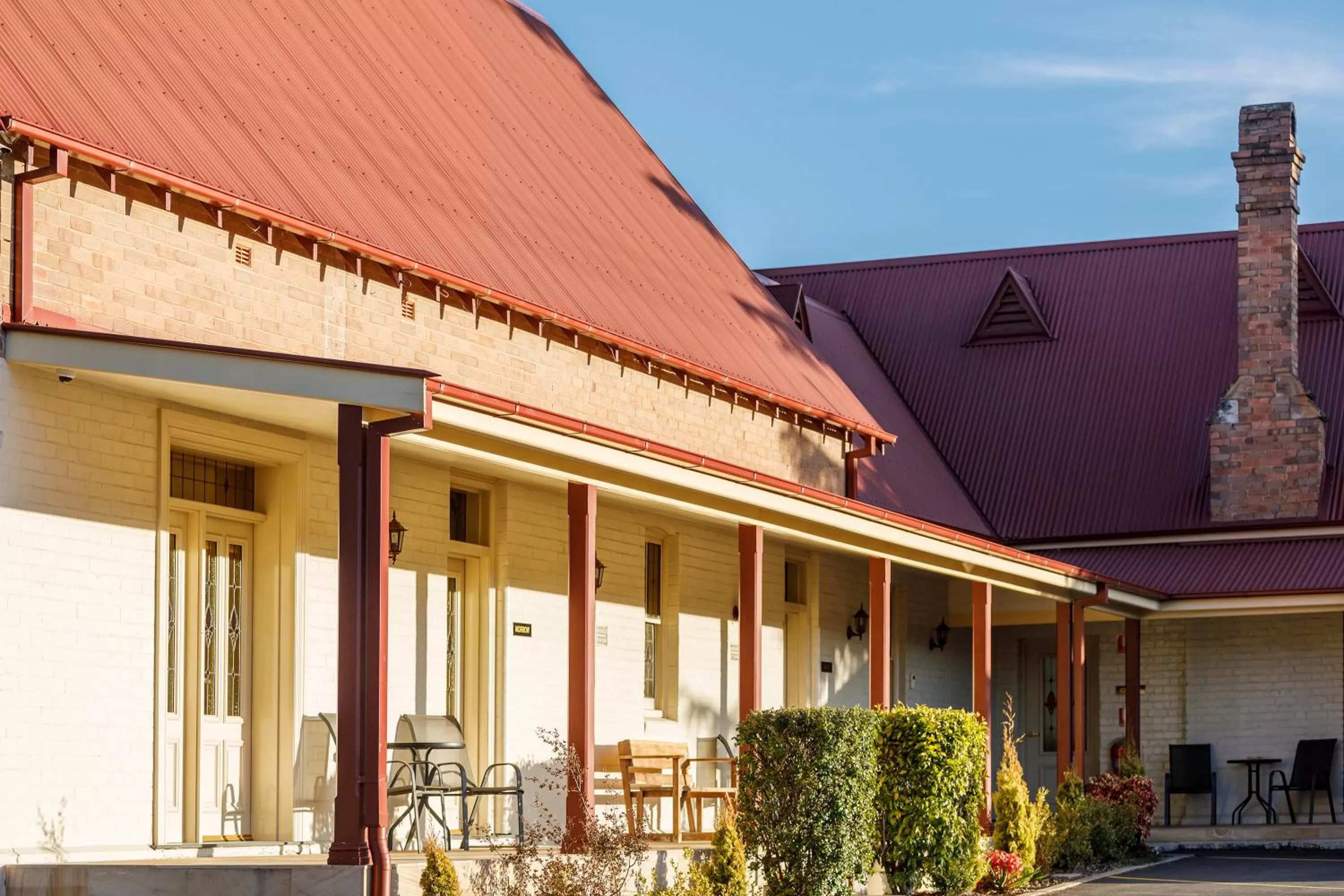 Property building in Black Gold Motel