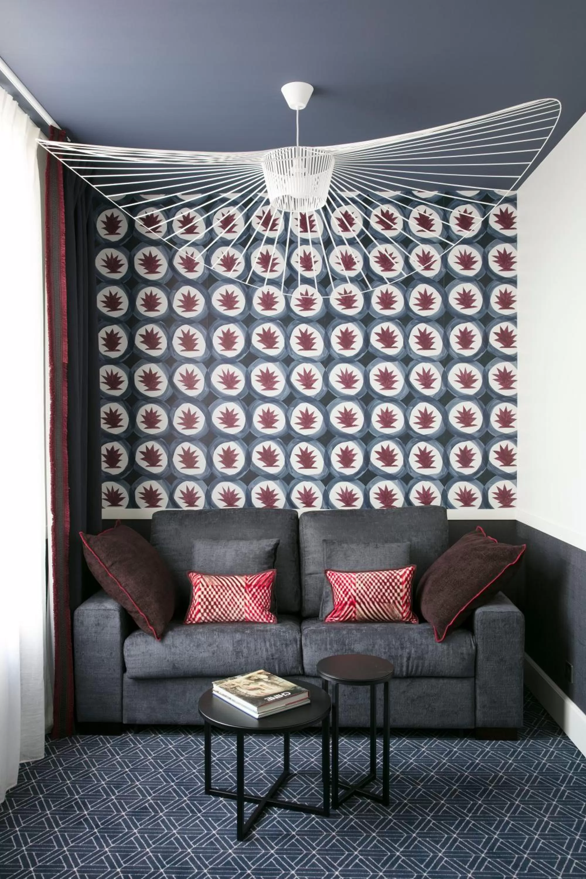 Seating area in Continental Hotel