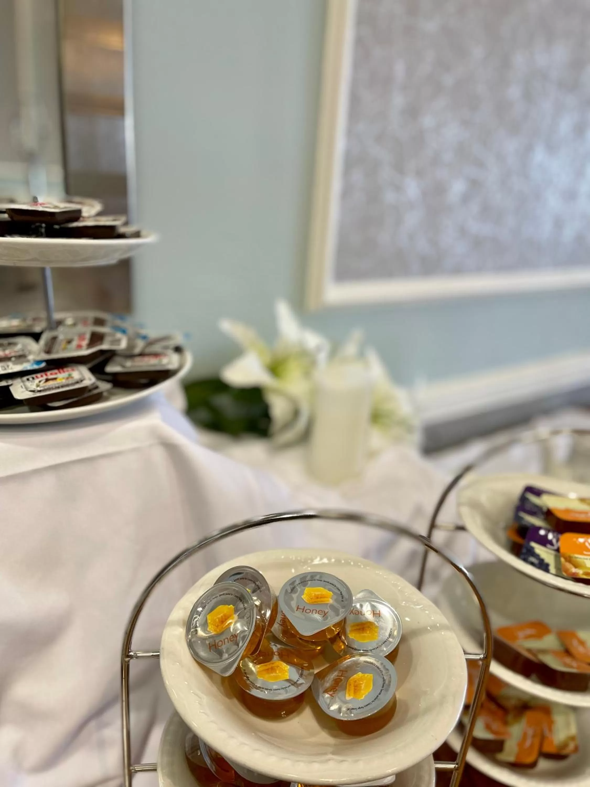 Continental breakfast in The Clarendon Hotel
