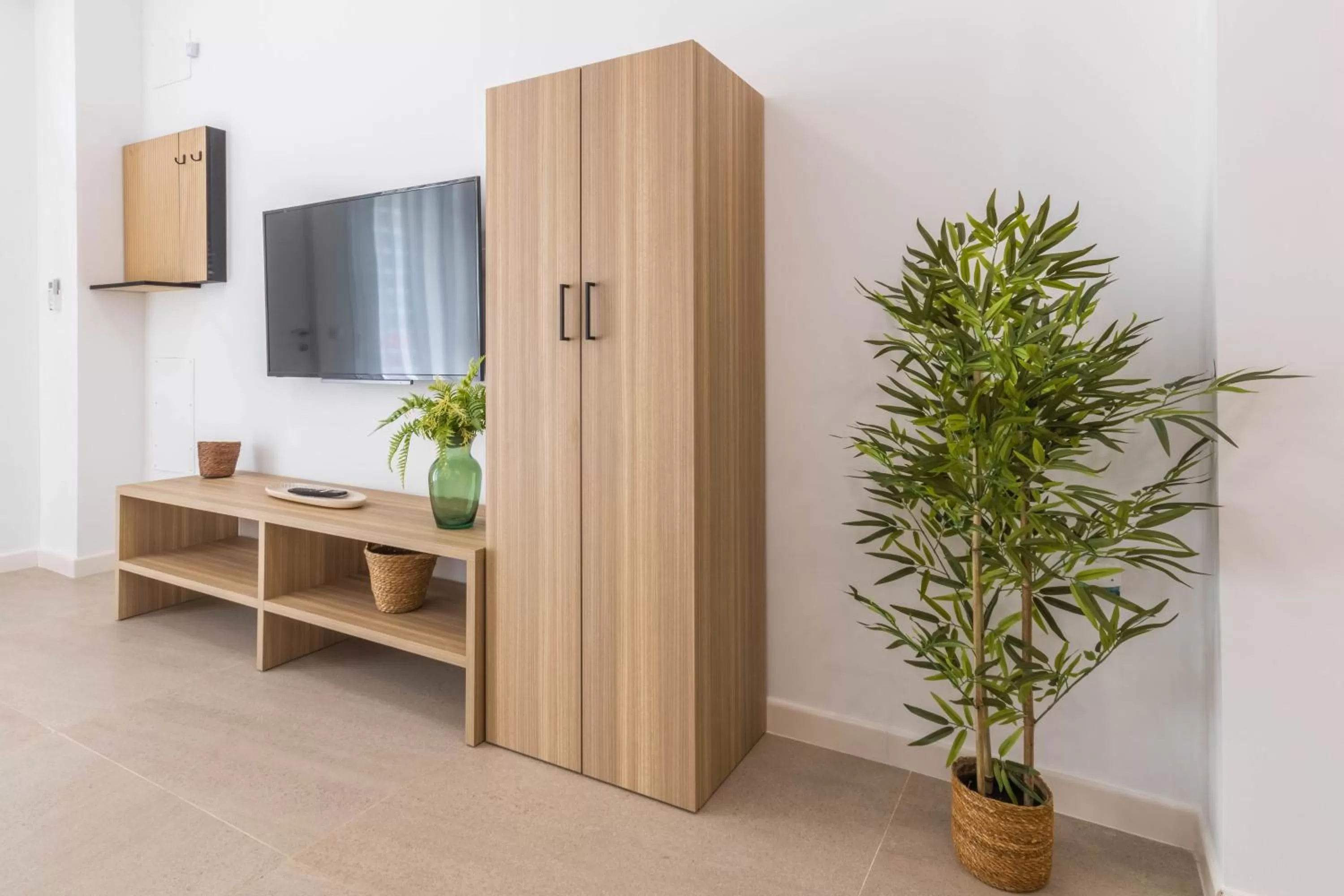 TV and multimedia, TV/Entertainment Center in Apartamentos Alnatur