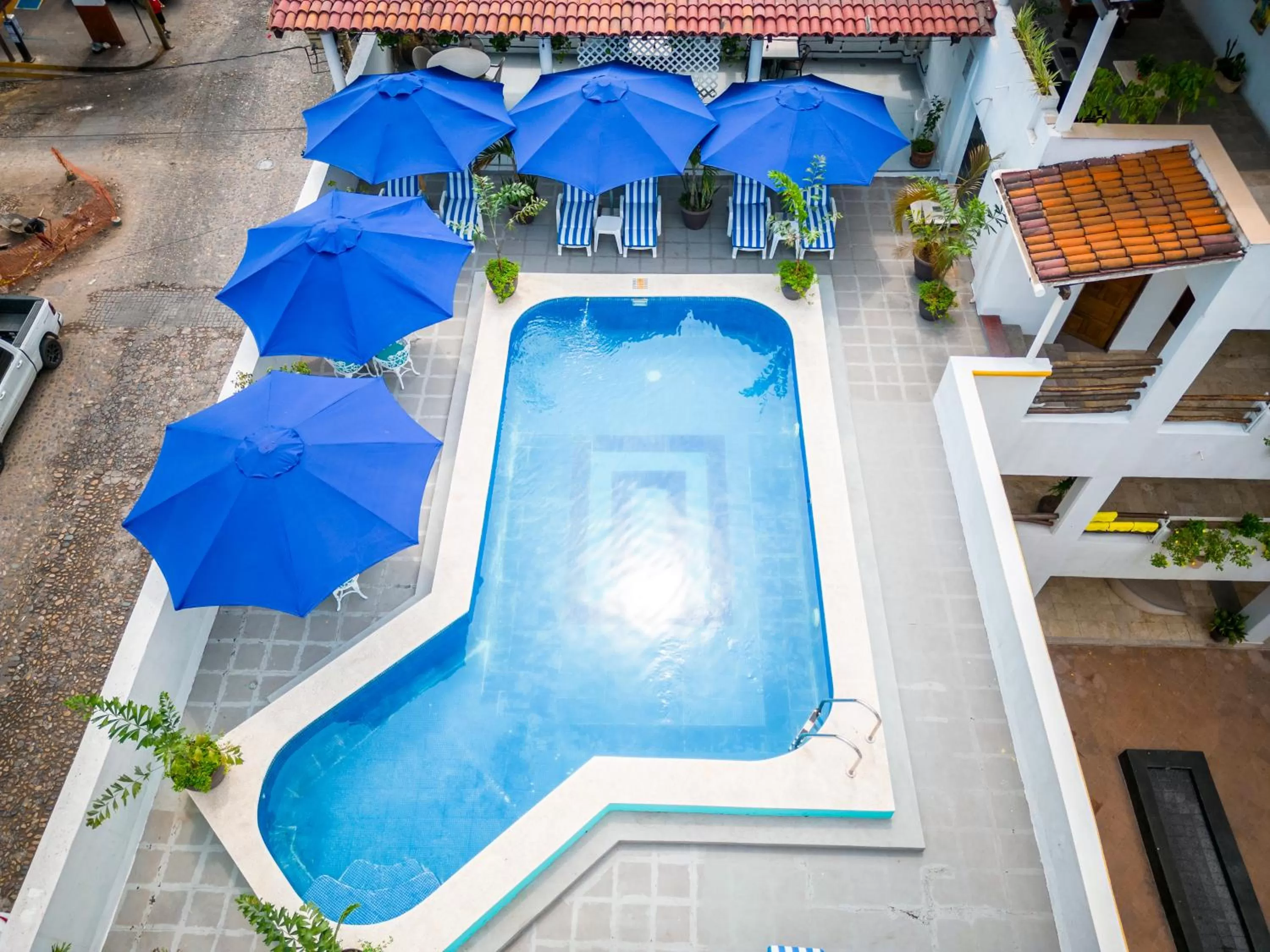 Property building in Hotel Pueblito Vallarta