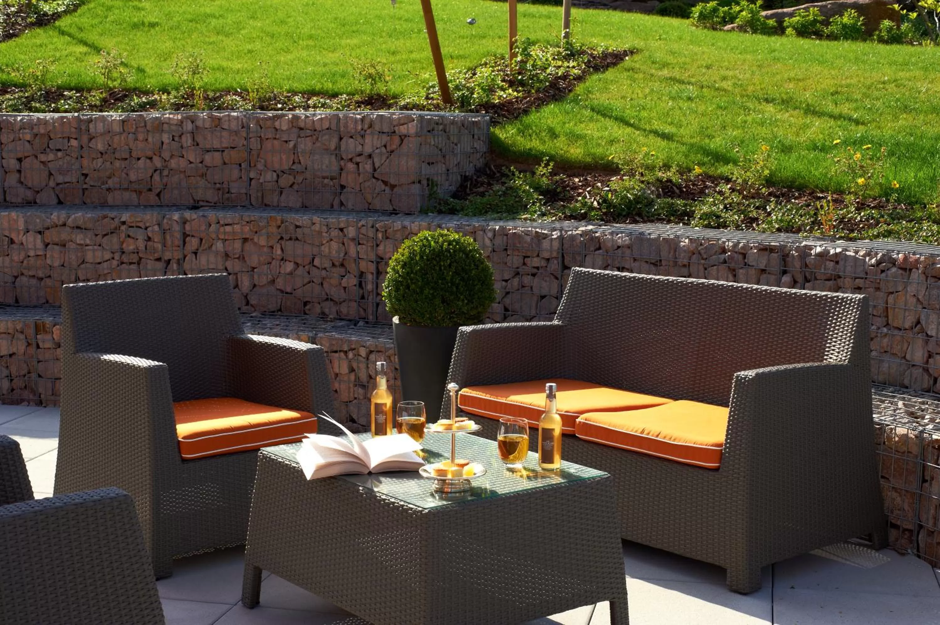 Balcony/Terrace in Hostellerie Des Châteaux & Spa