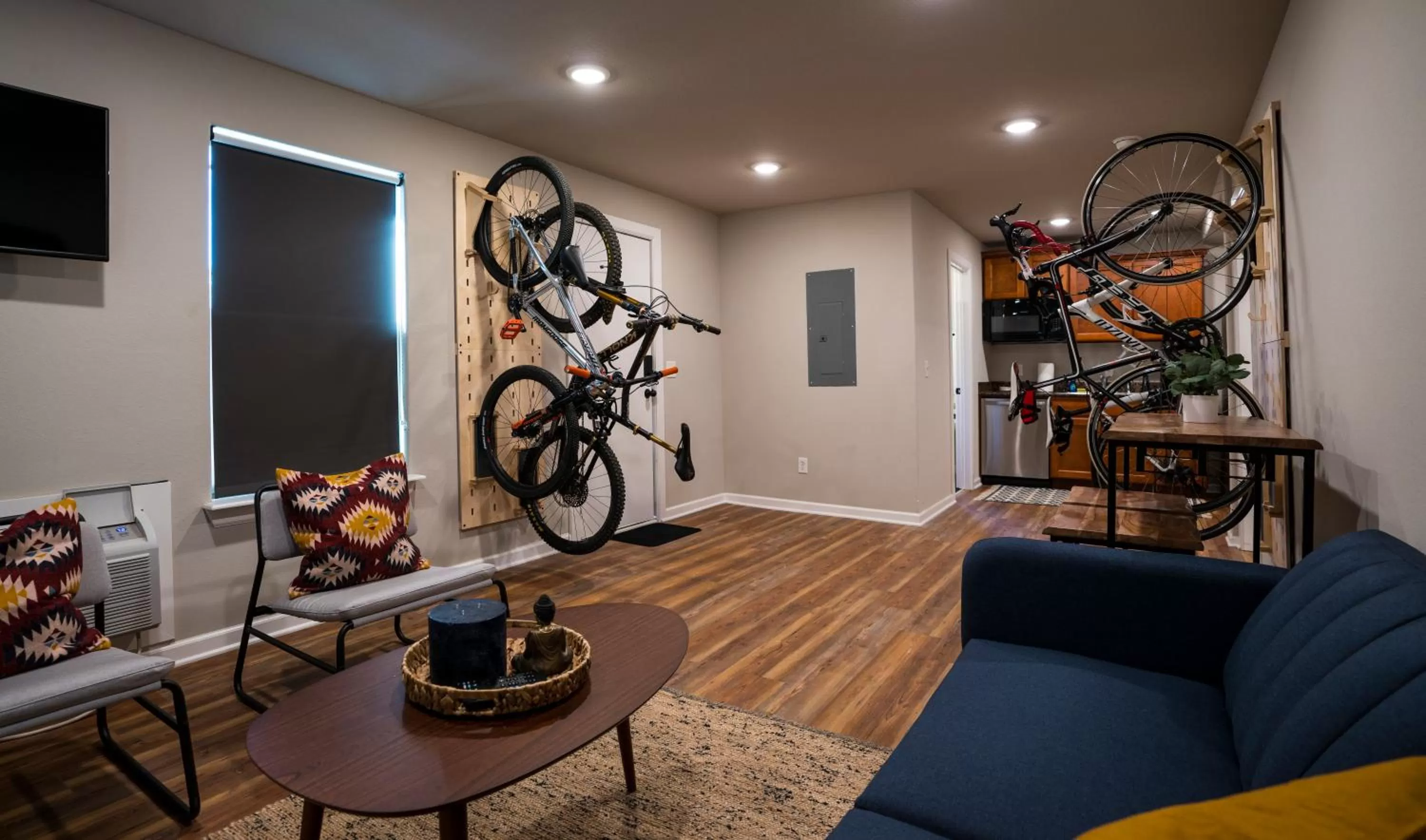 Living room in The Bike Inn