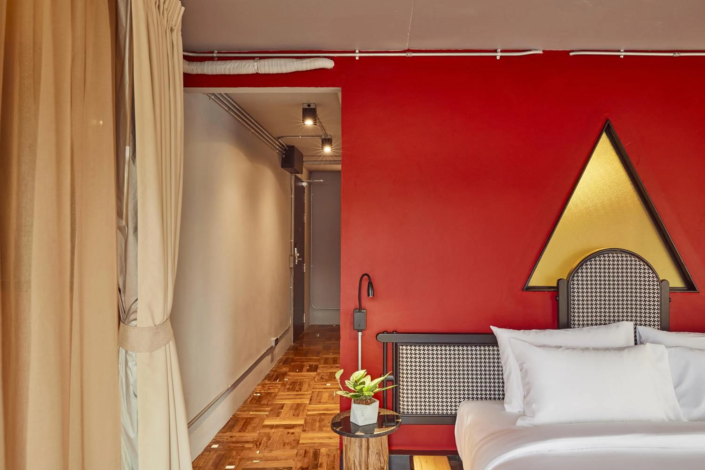 Bed in MeStyle Museum Hotel