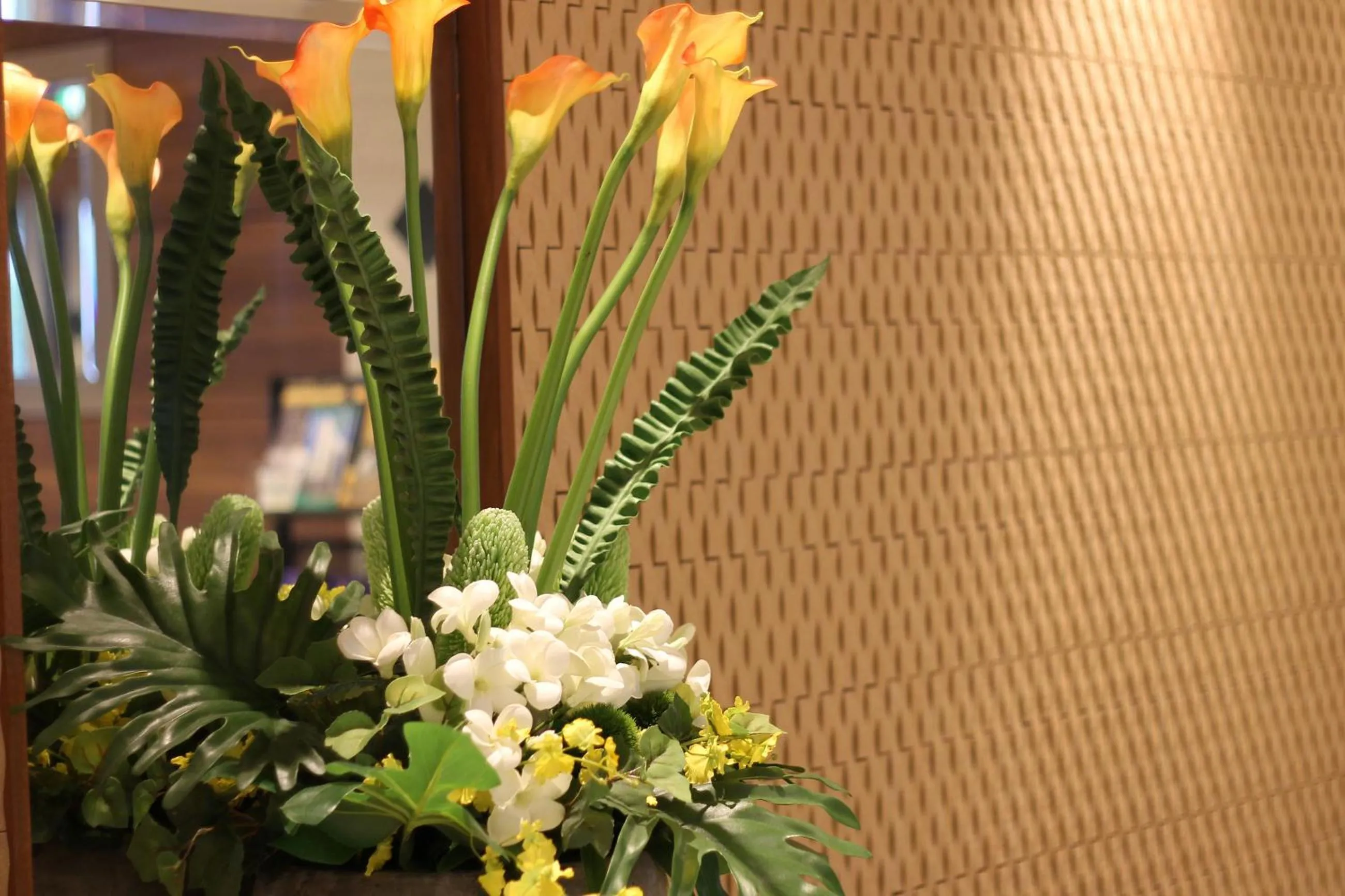 Lobby or reception in Vessel Hotel Kumamoto Airport