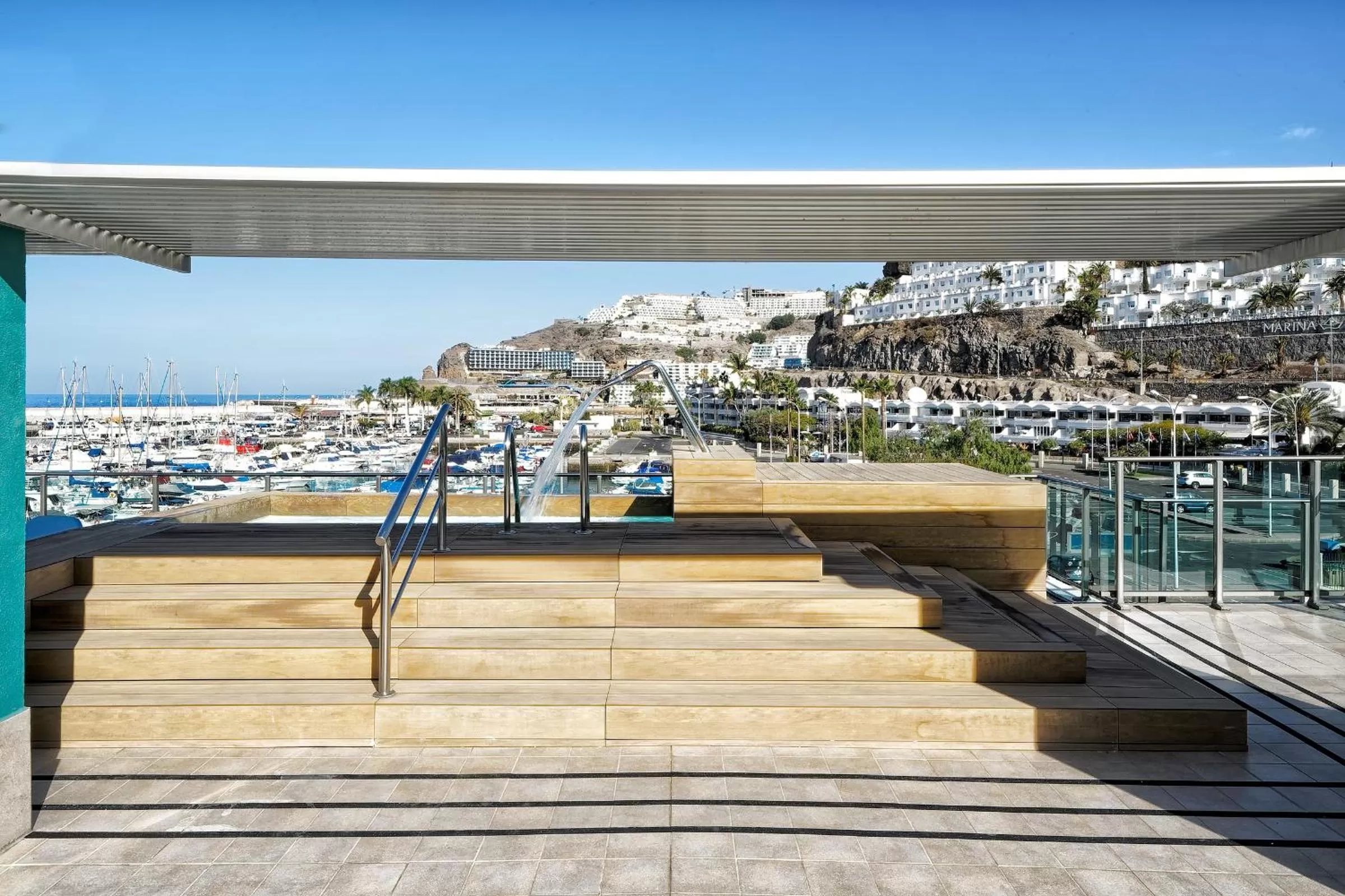 Hot Tub in Morasol Suites