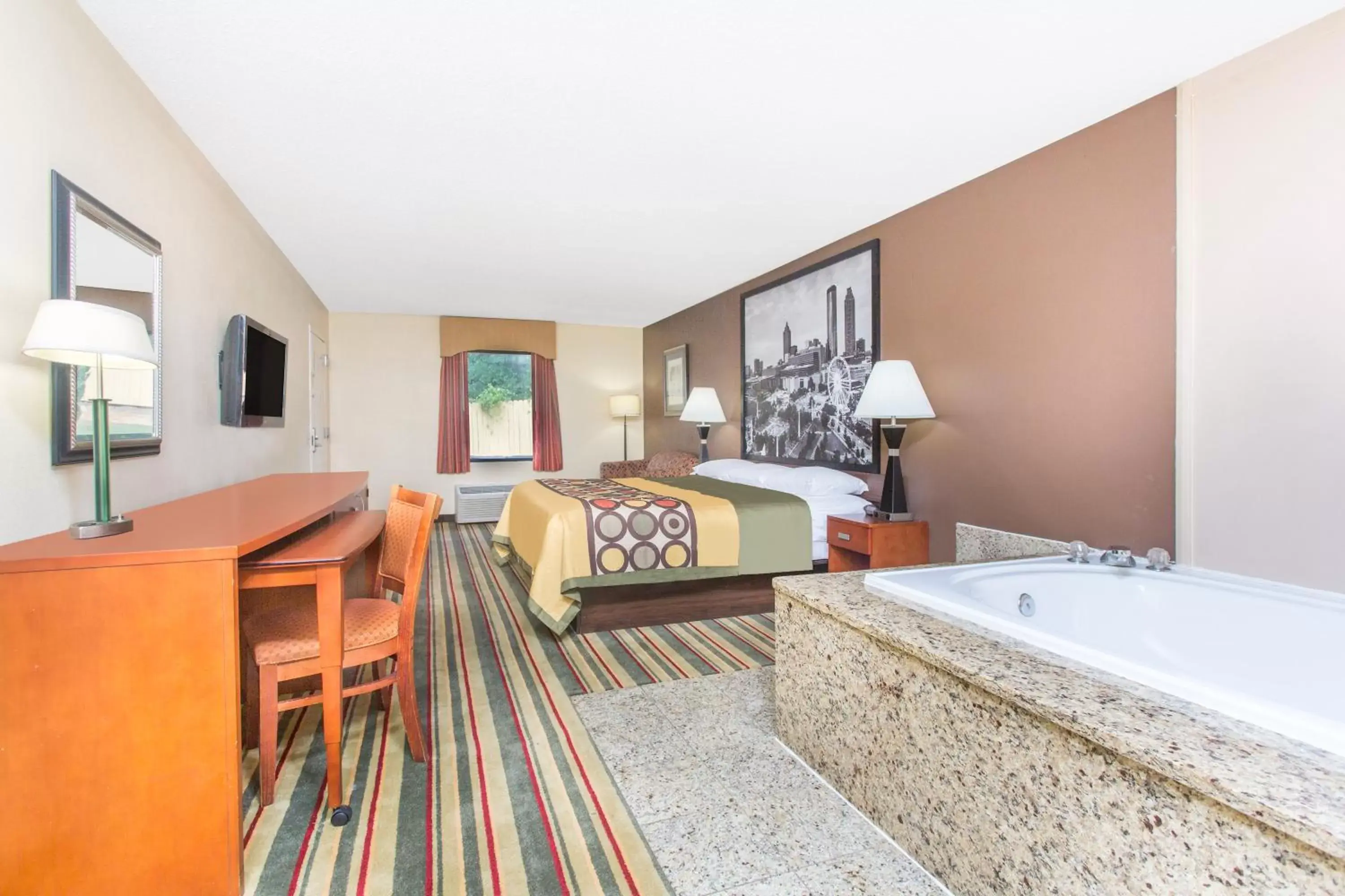 King Studio Suite - Non-Smoking in Super 8 by Wyndham Dublin King Studio Suite - Non-Smoking in Super 8 by Wyndham Dublin