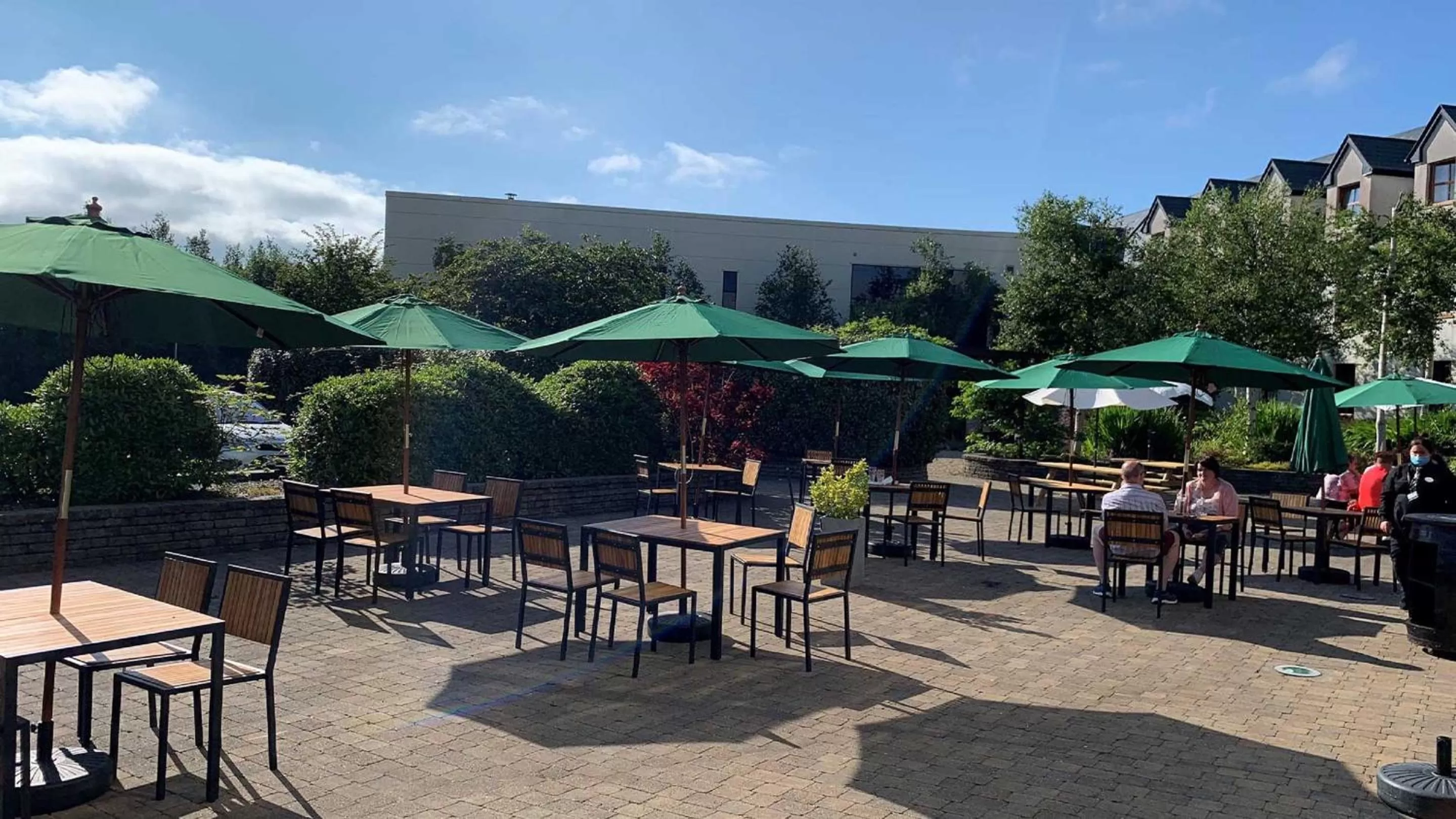 Balcony/Terrace in Great National Hotel Ballina