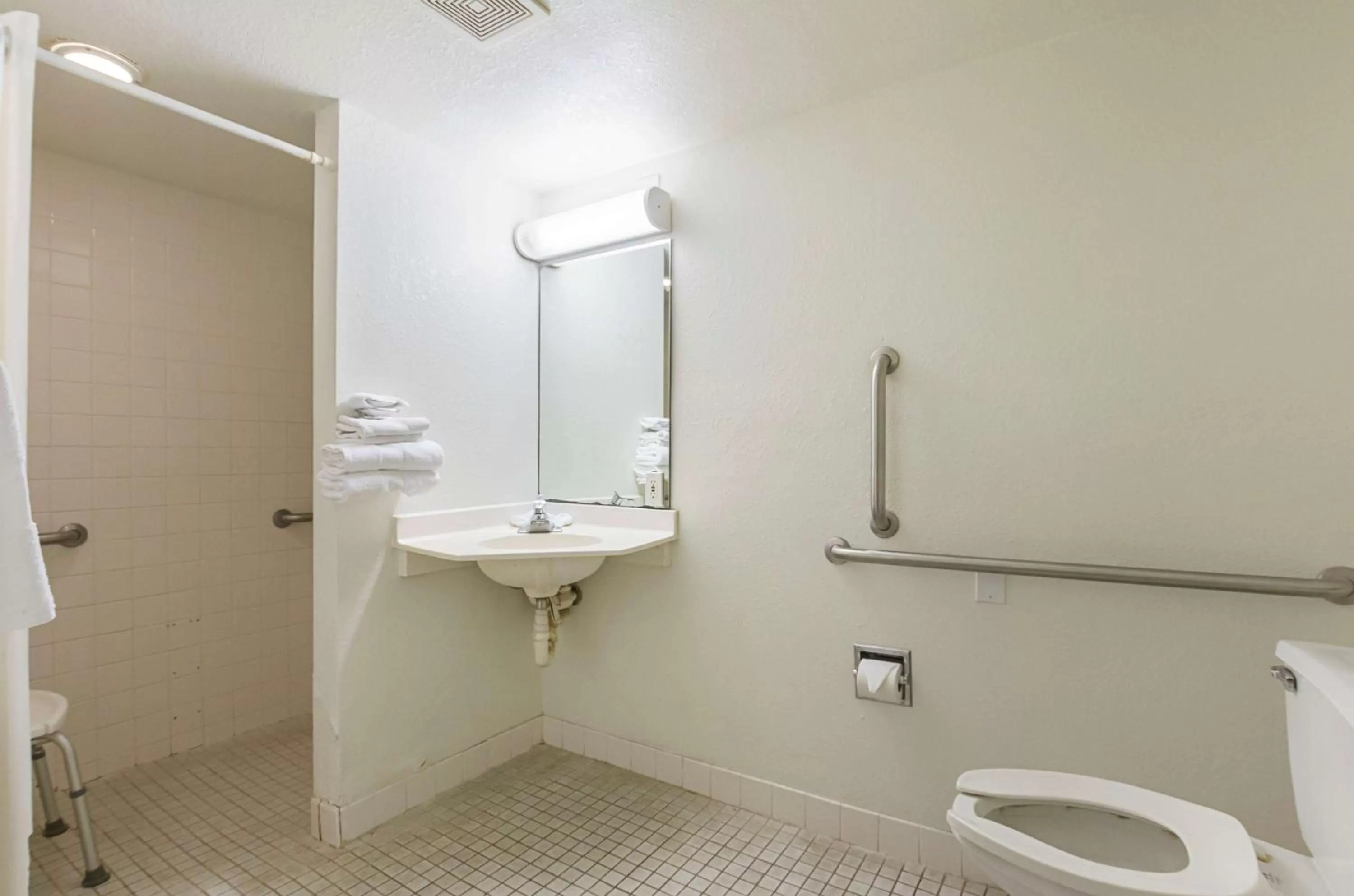 Toilet in Motel 6-Rochester, MN