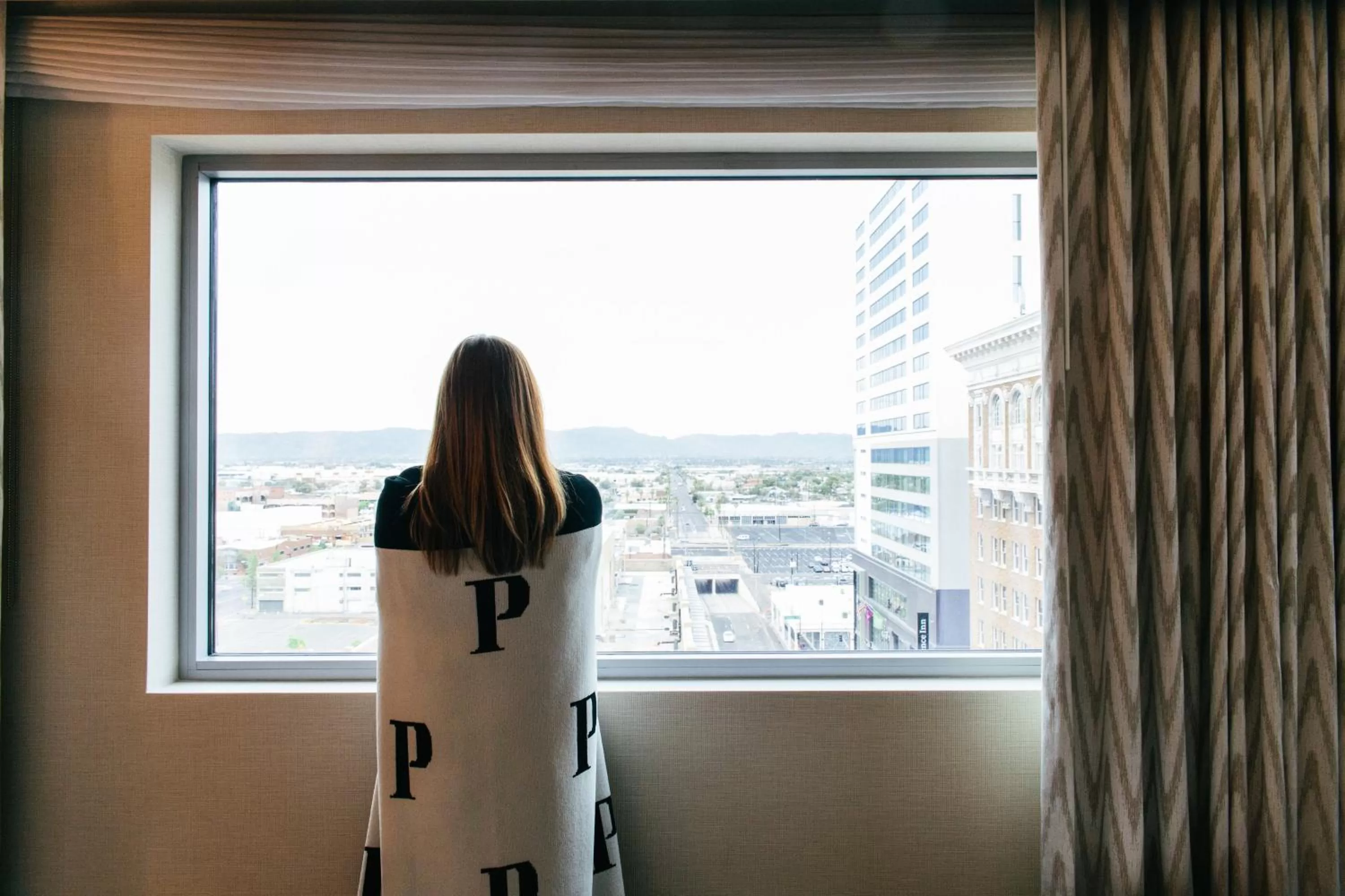 Queen Room with Two Queen Beds and Mobility Accessible Tub in Kimpton Hotel Palomar Phoenix Cityscape, an IHG Hotel