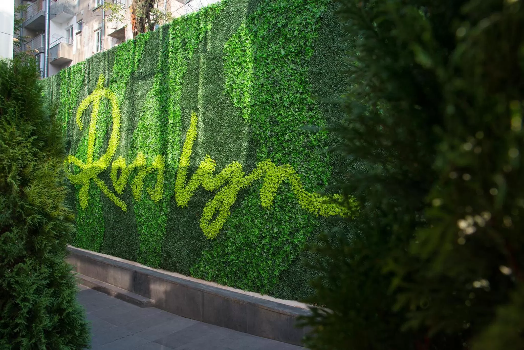 Garden in Rosslyn Thracia Hotel Sofia
