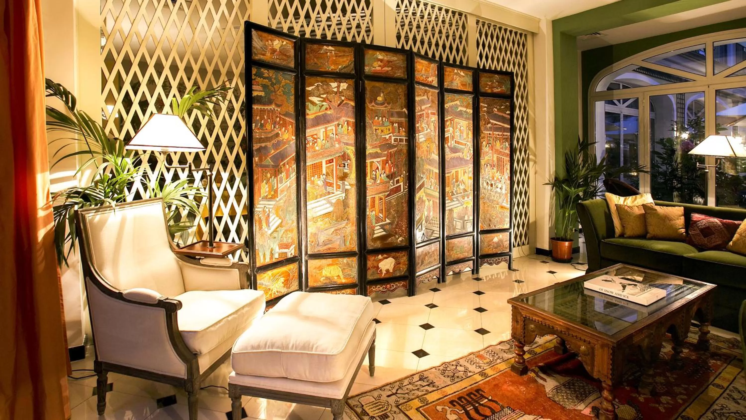 Lobby or reception in Hotel Victoria & Iside Spa