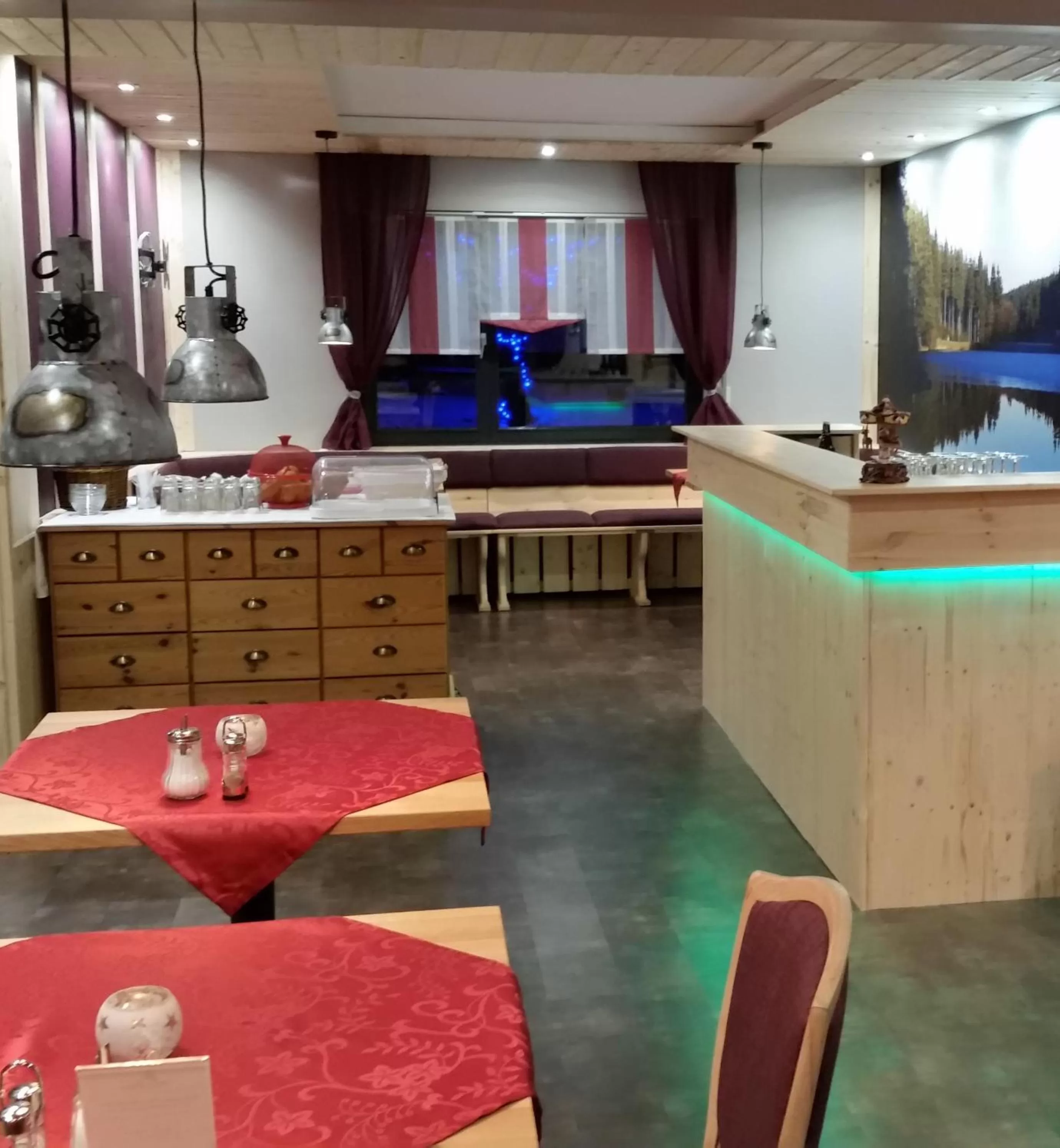 Lounge or bar in Pension Haus Petra